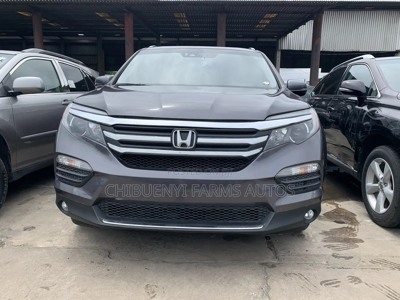Honda Pilot EX-L 4dr SUV 4WD (3.5L 6cyl 5A) 2017 Gray