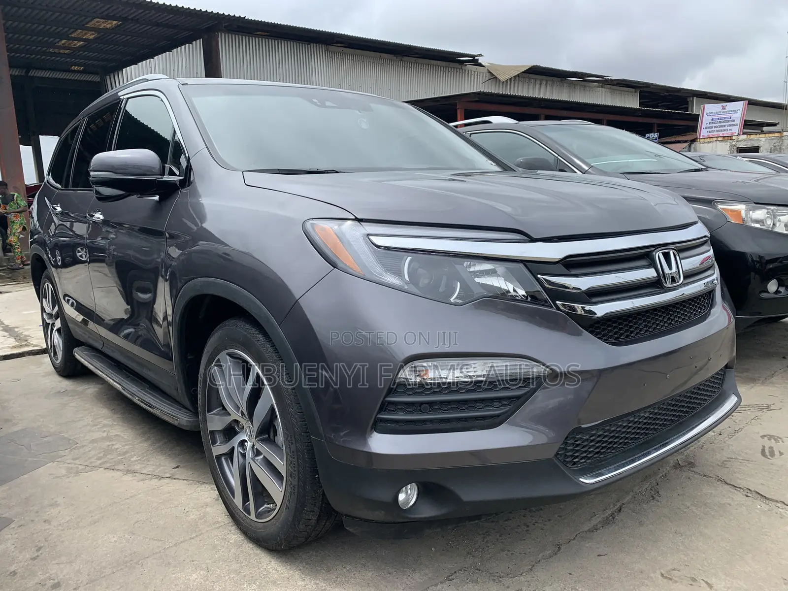 Honda Pilot EX-L 4dr SUV 4WD (3.5L 6cyl 5A) 2017 Gray