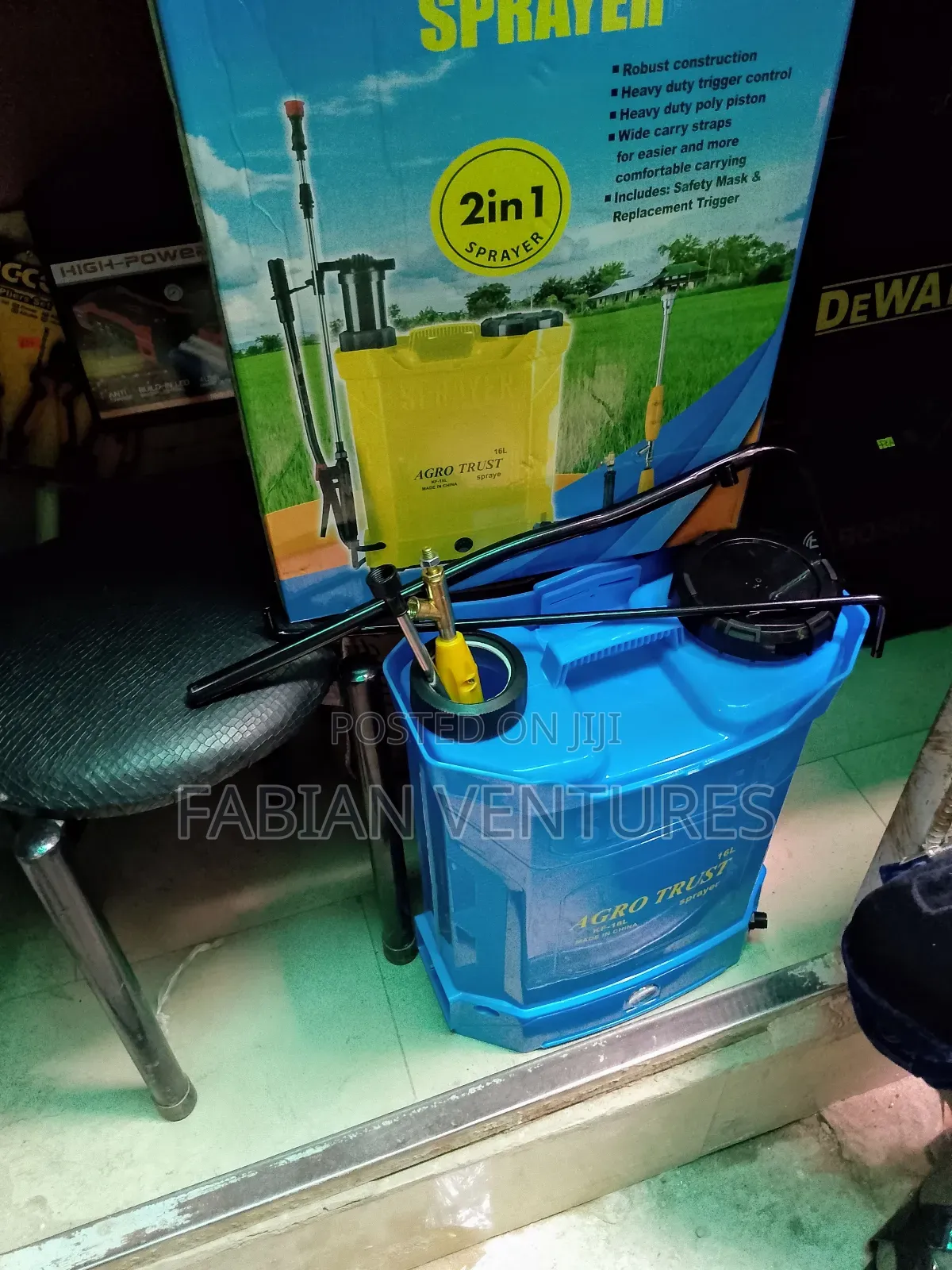 Knapsack Sprayer 2in1 Battery
