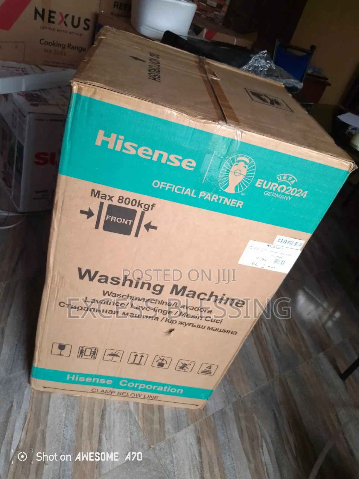 Original 8kg Hisense Auto Washing Machine-Wjta802