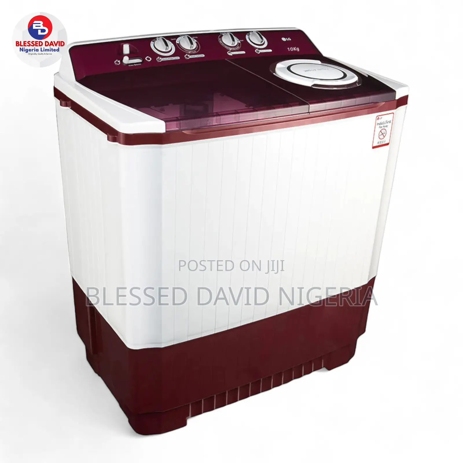 LG WP-950RC 8KG Top Load Twin Tub Washing Machine