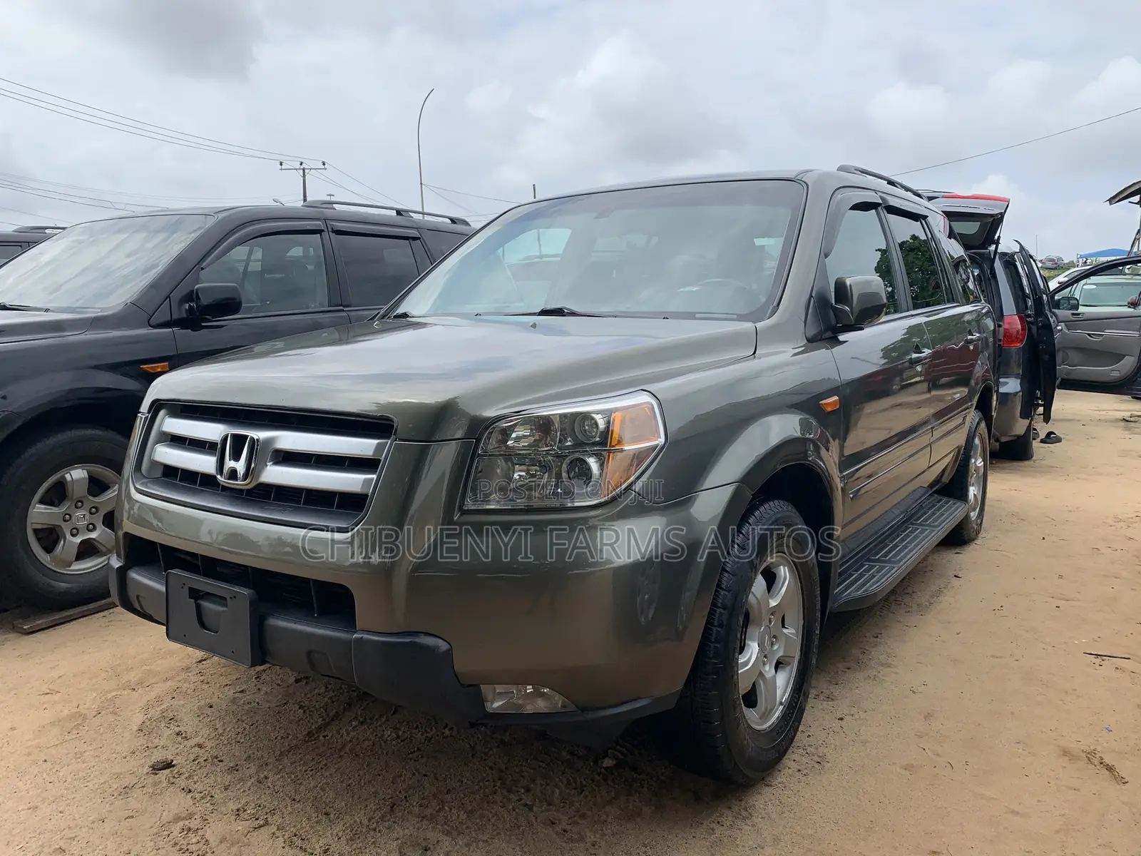 Honda Pilot LX 4x4 (3.5L 6cyl 5A) 2007 Gray