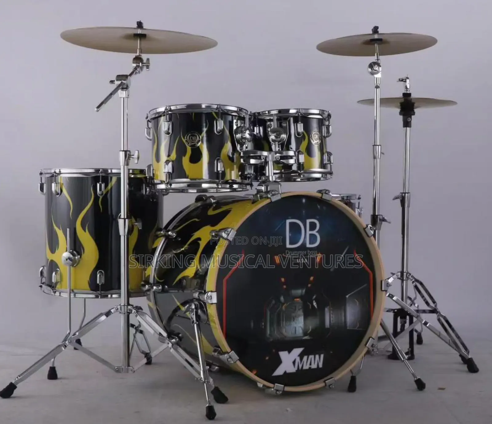 DB X-Man DRUM USA , High Quality Professional Drum Set