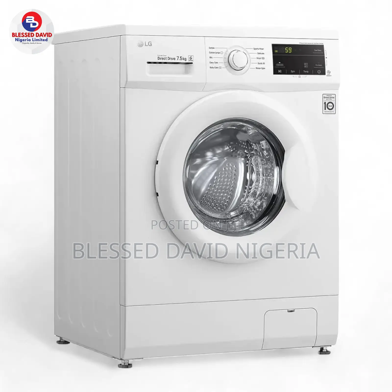 LG FH2J3QDNP0 7.5KG Front Load Washing Machine