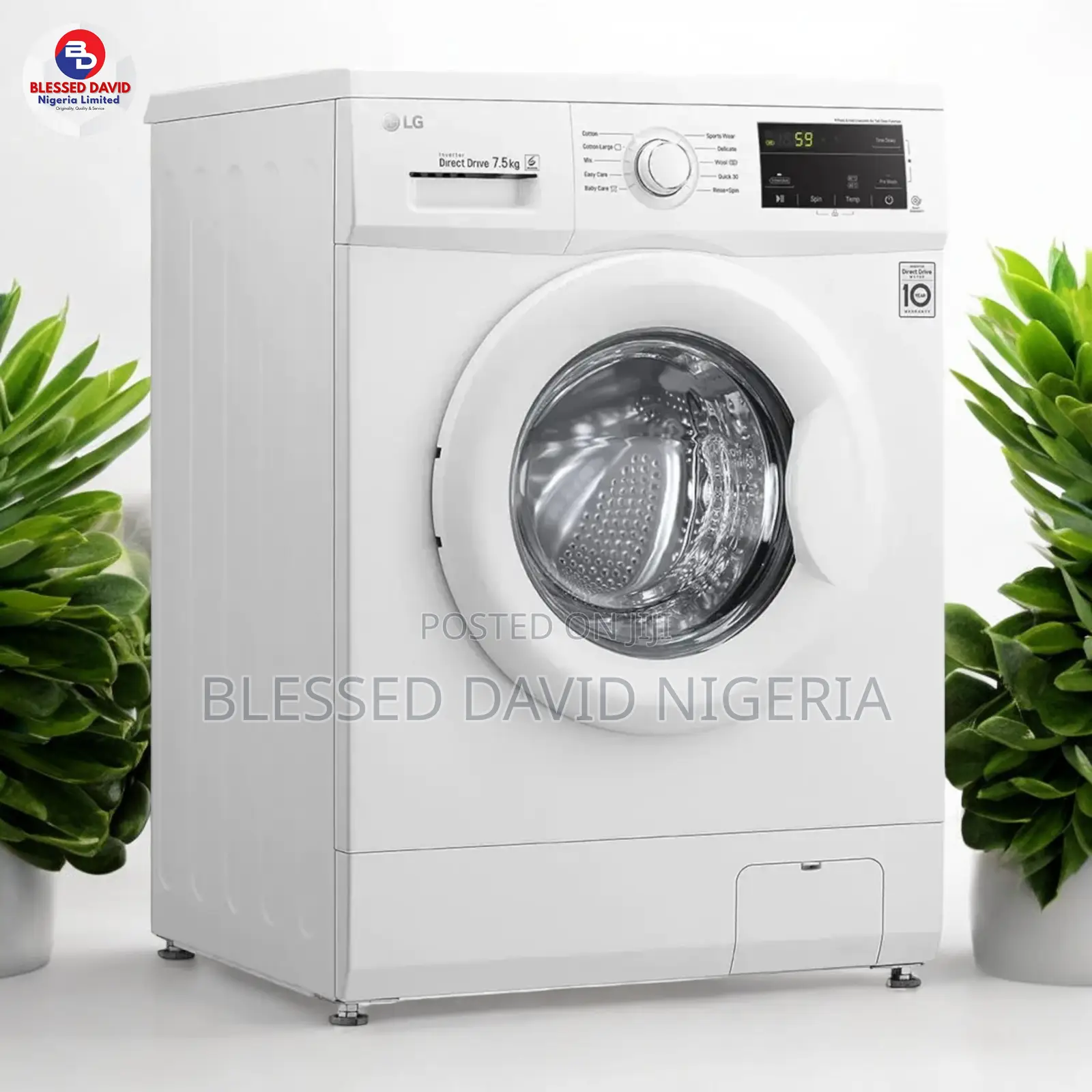 LG FH2J3WDNP0 6.5KG Front Load Washing Machine