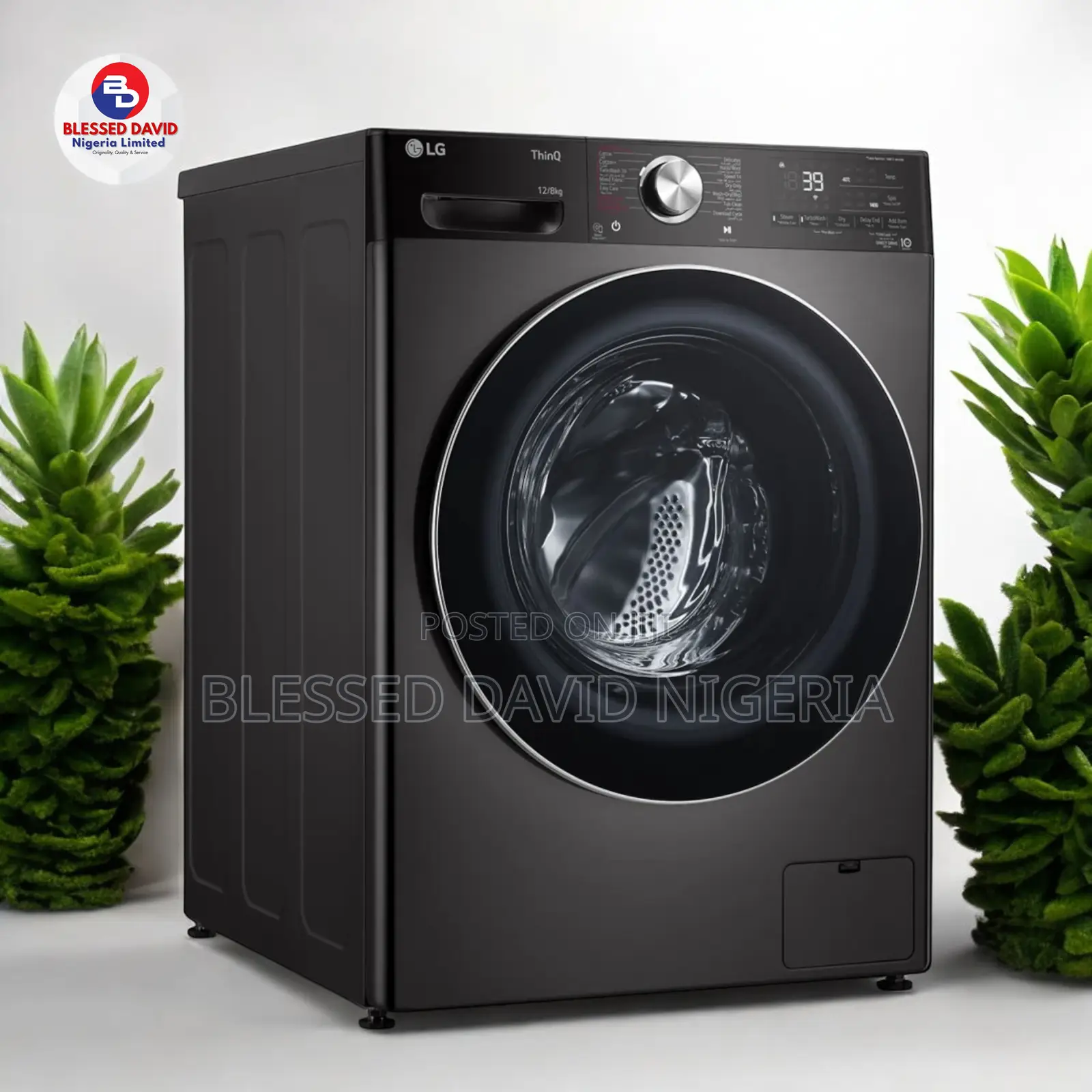 LG F4V9BCP2EE 12/8kg Front Load (Wash Dry) Washing Machine
