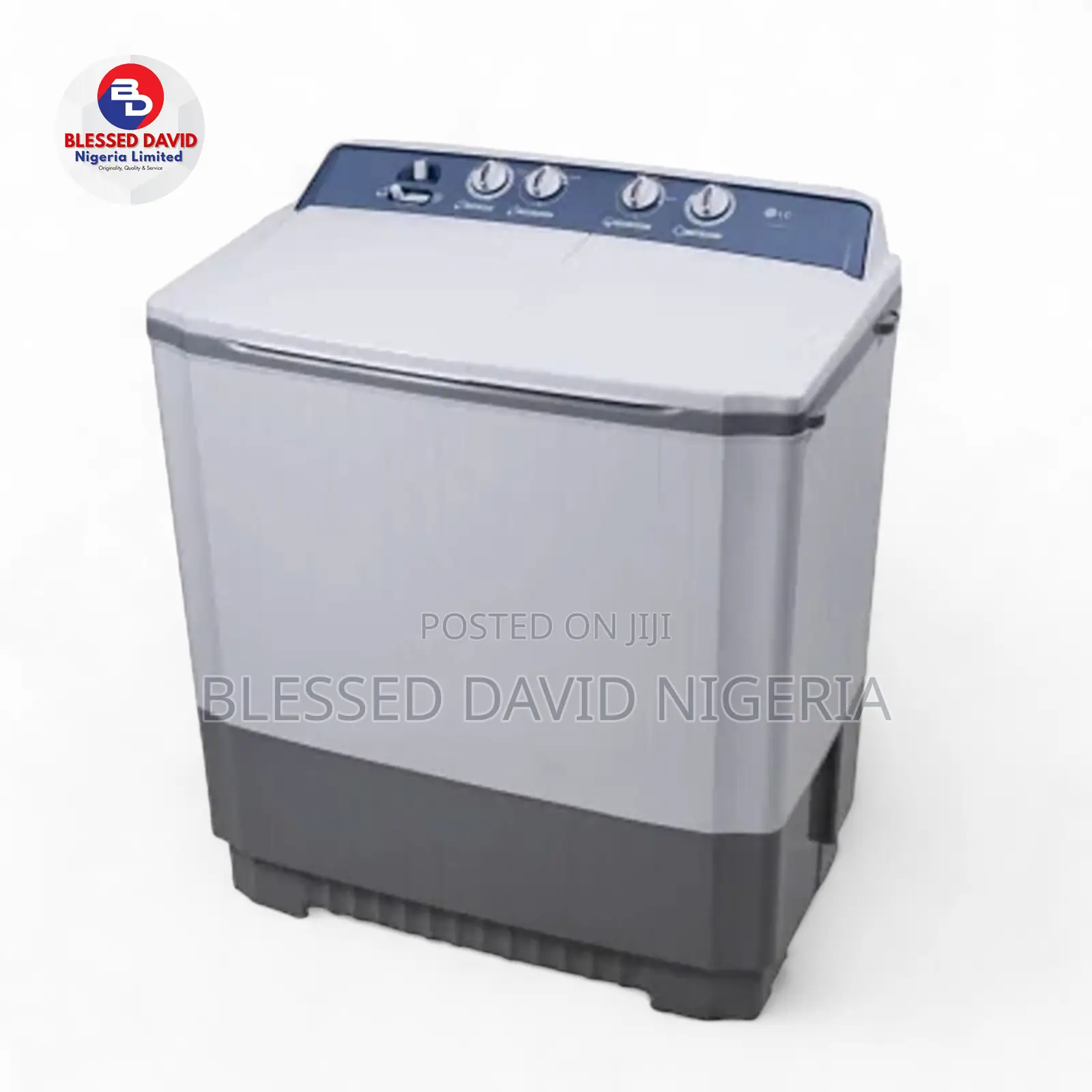 LG P1401RWPL 12KG Top Load Twin Tub Washing Machine