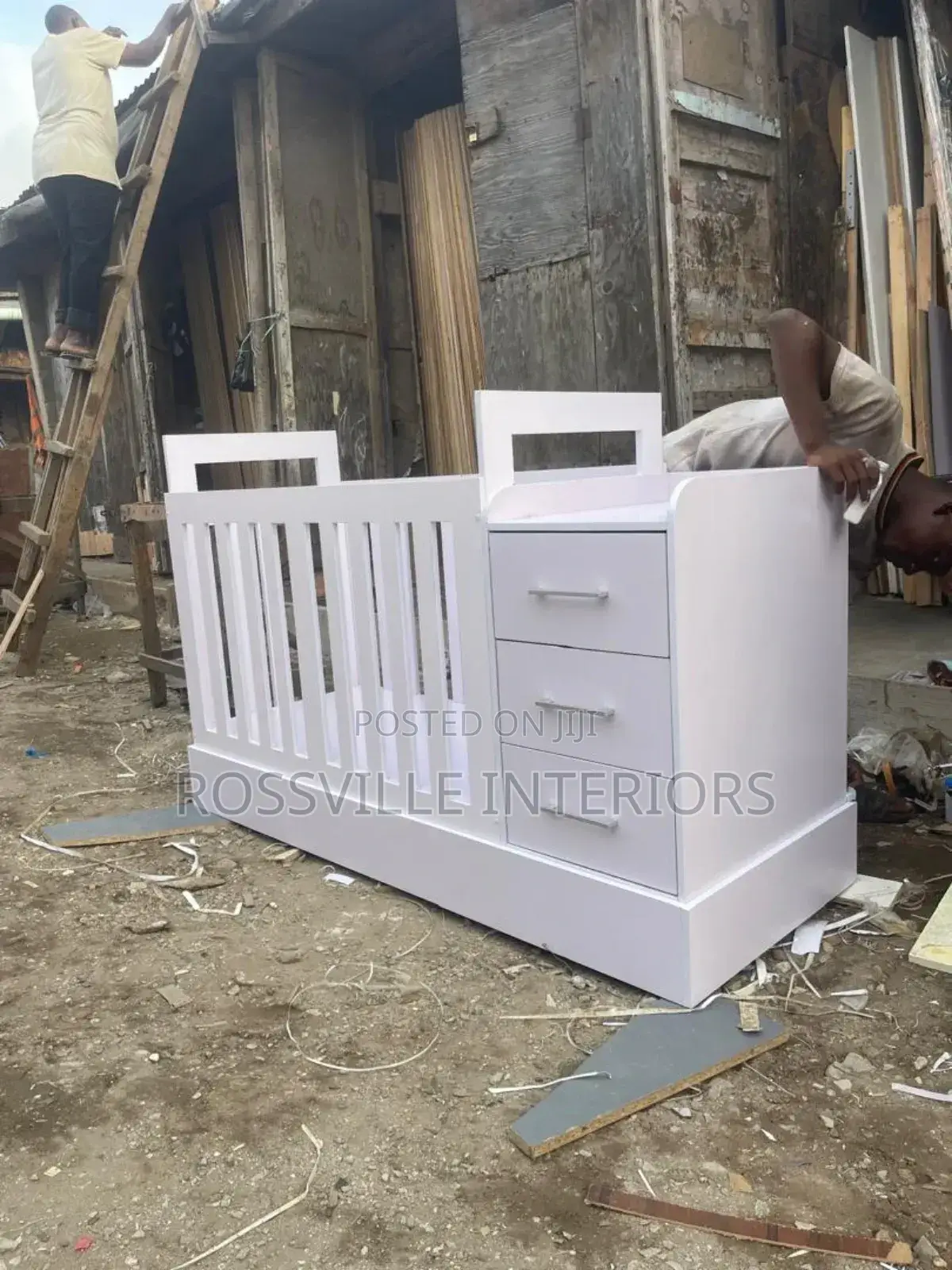 Baby Crib / Cots With Kiddies Mattress