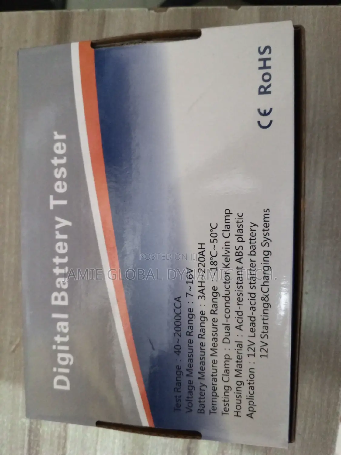 Digital Battery Tester