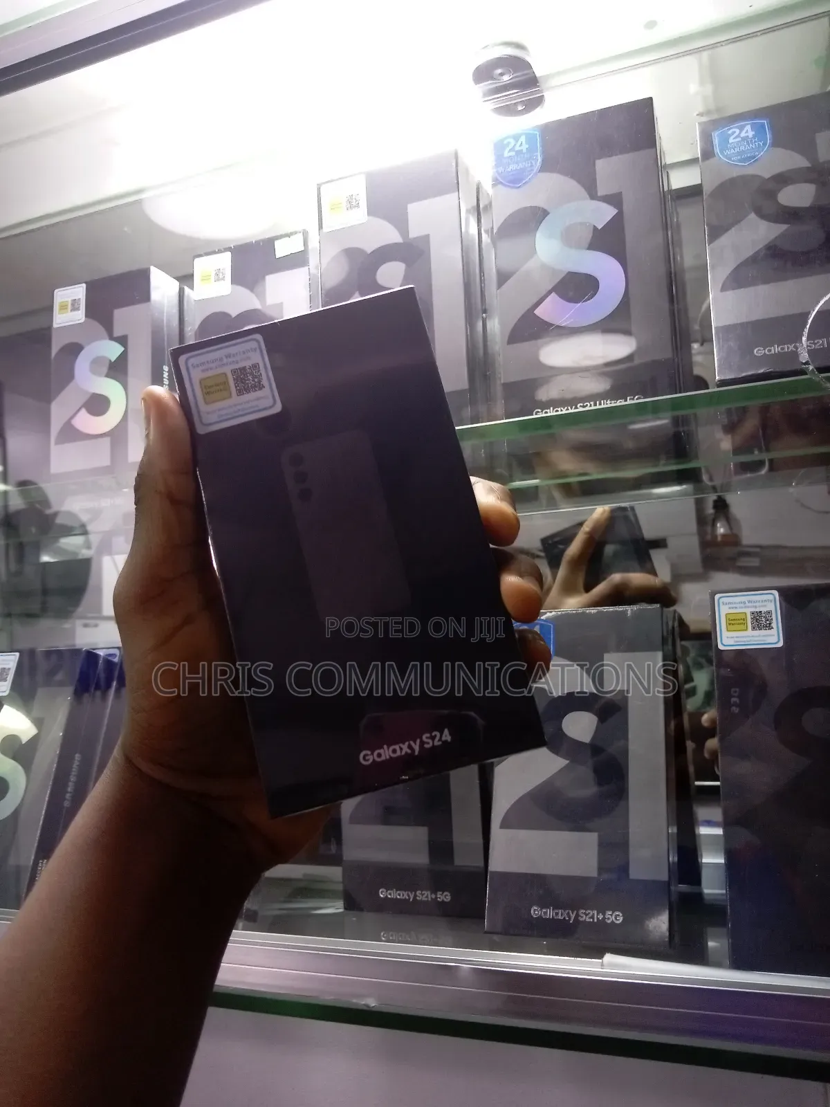 New Samsung Galaxy S24 128 GB Black