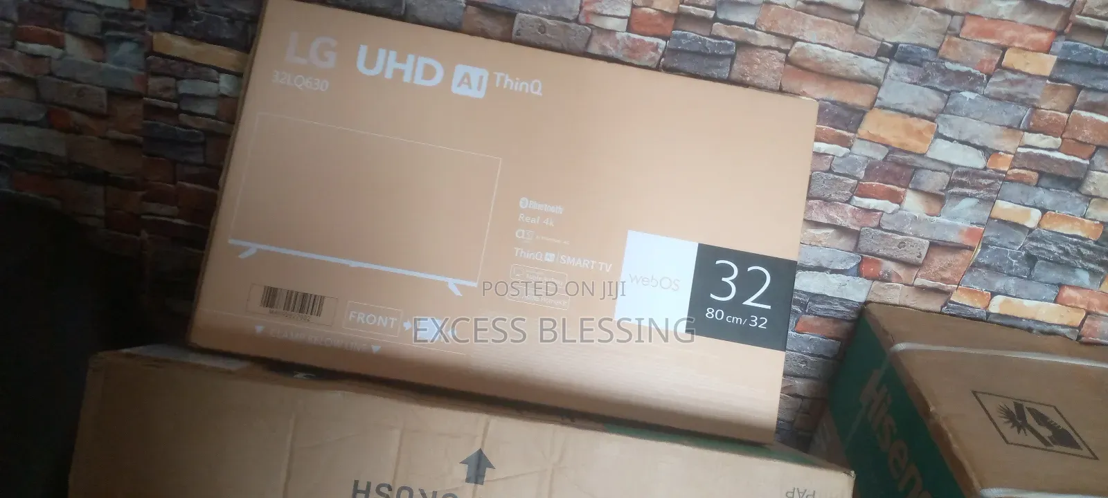 LG Smart 32 Inches Frameless Television+Youtube_32lq630