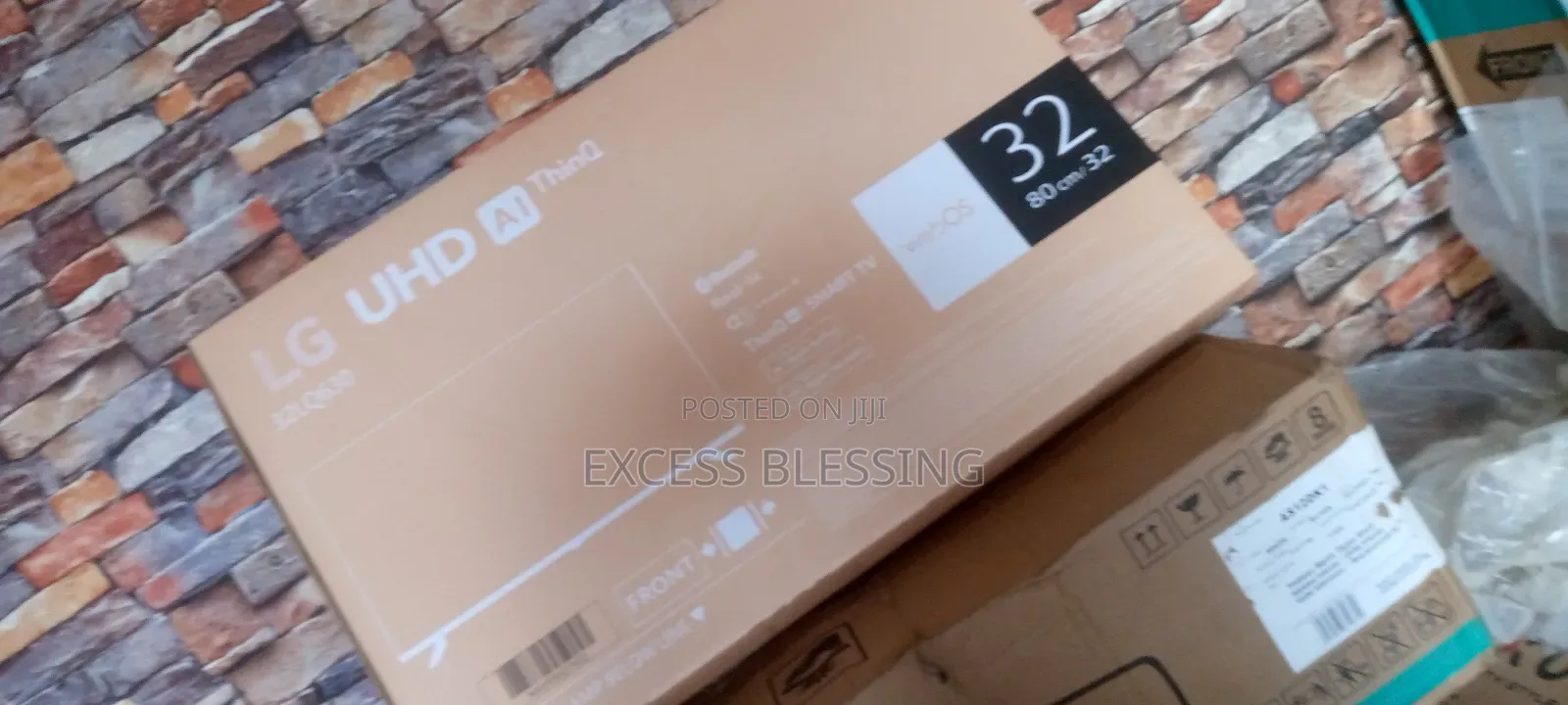 New LG 32" Smart Frameless Television+Netflix_32lq630