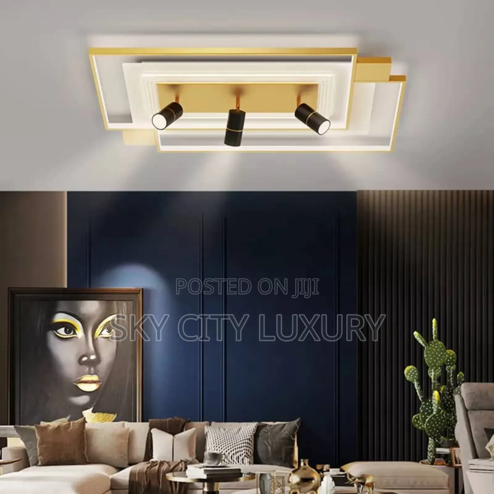 Led Interior Simple Ceiling Flush Light
