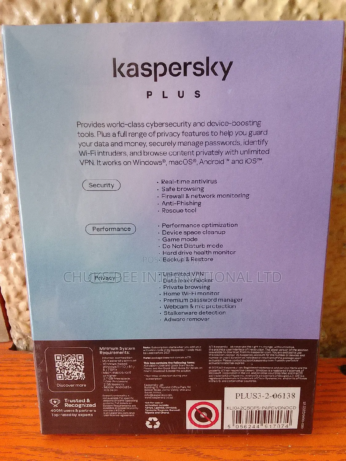 Kaspersky Plus Internet Security 3 User