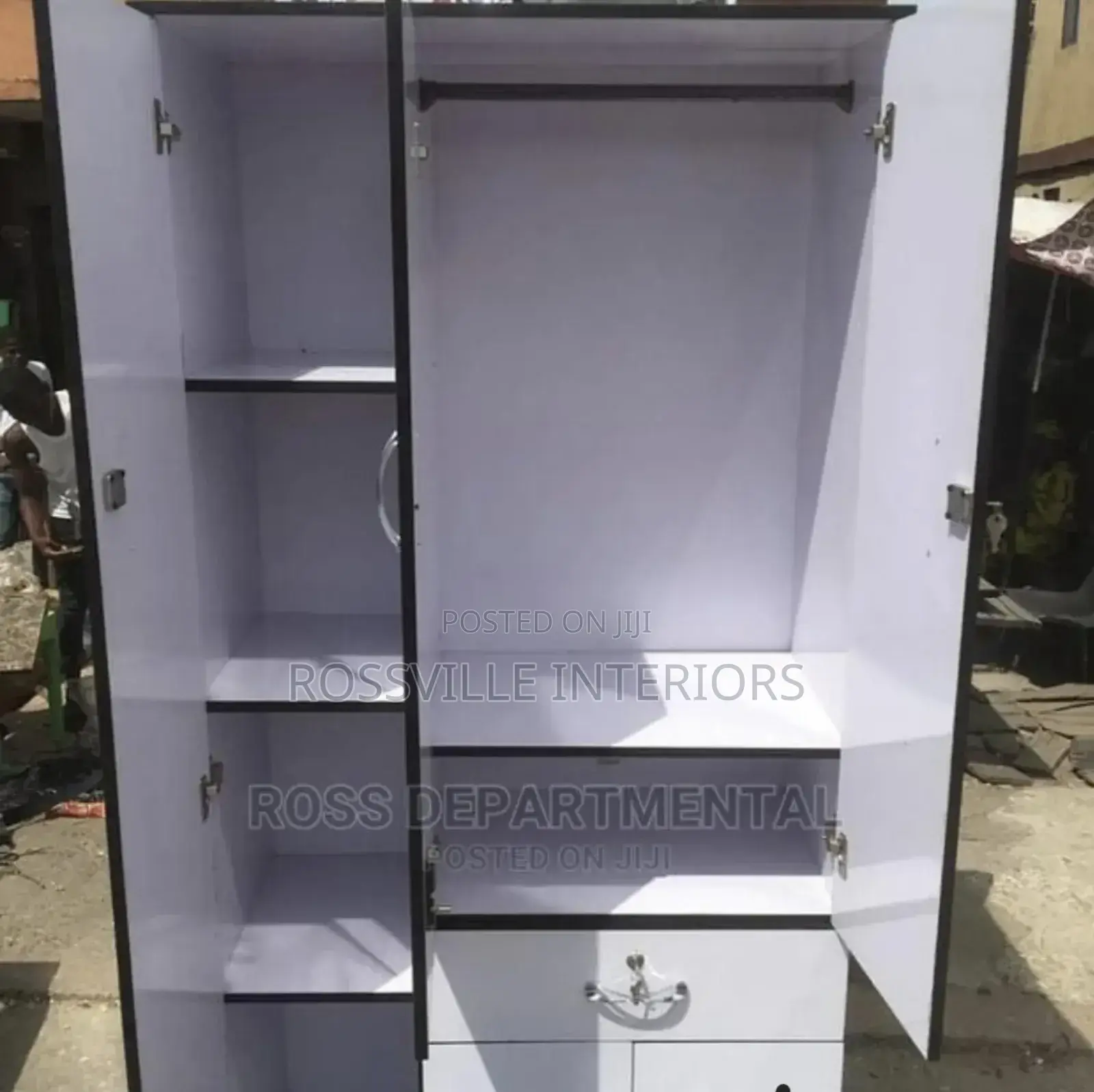 Elegant White Wardrobe