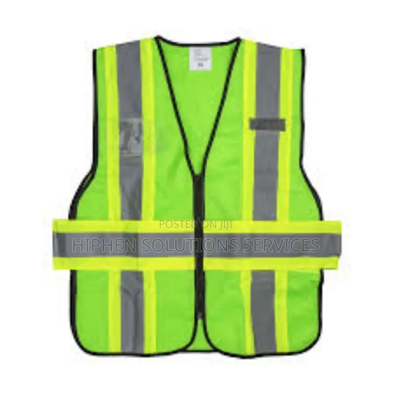 Reflective Safety Jacket With Pockets
