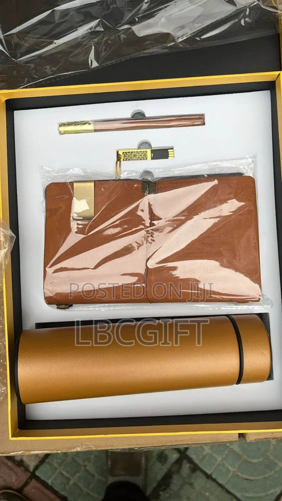 4 in 1 Corporate Gift Set in Brown