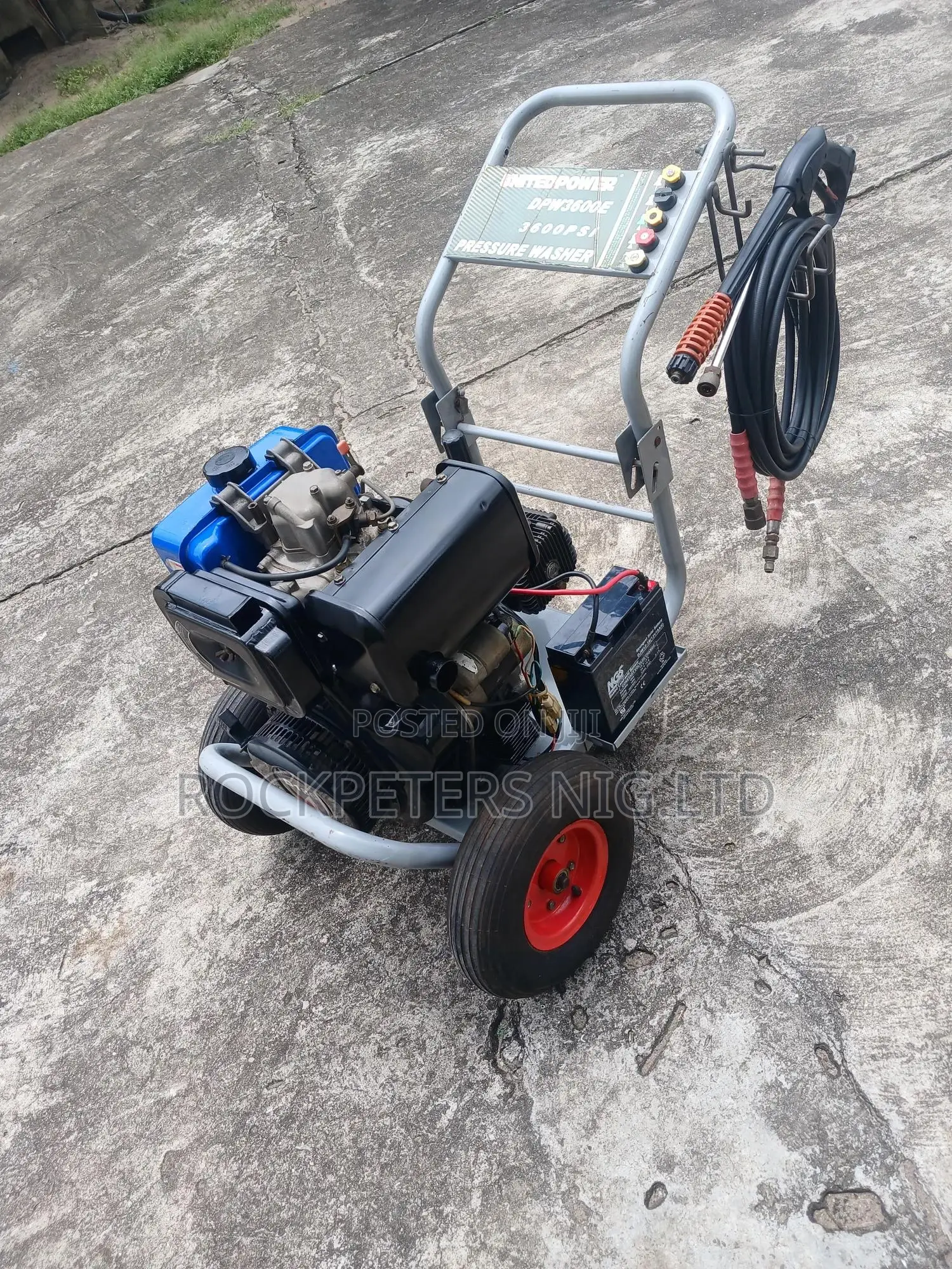 10hp Unitedpower Dpw3600e Pressure Washer
