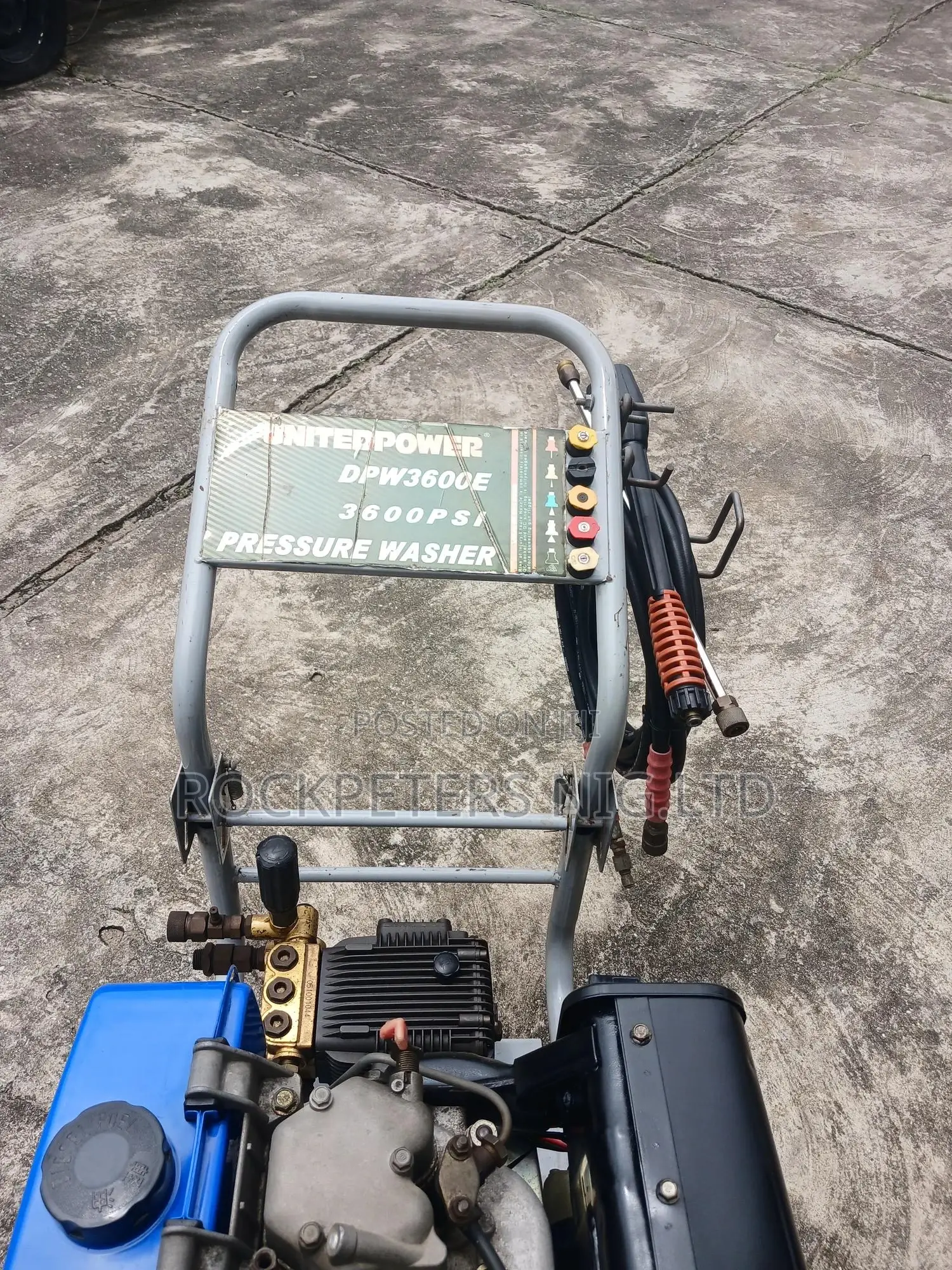 10hp Unitedpower Dpw3600e Pressure Washer