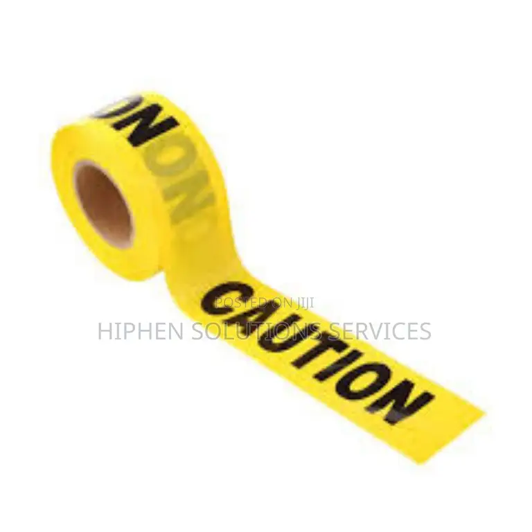 Caution Tape Warning For Safety