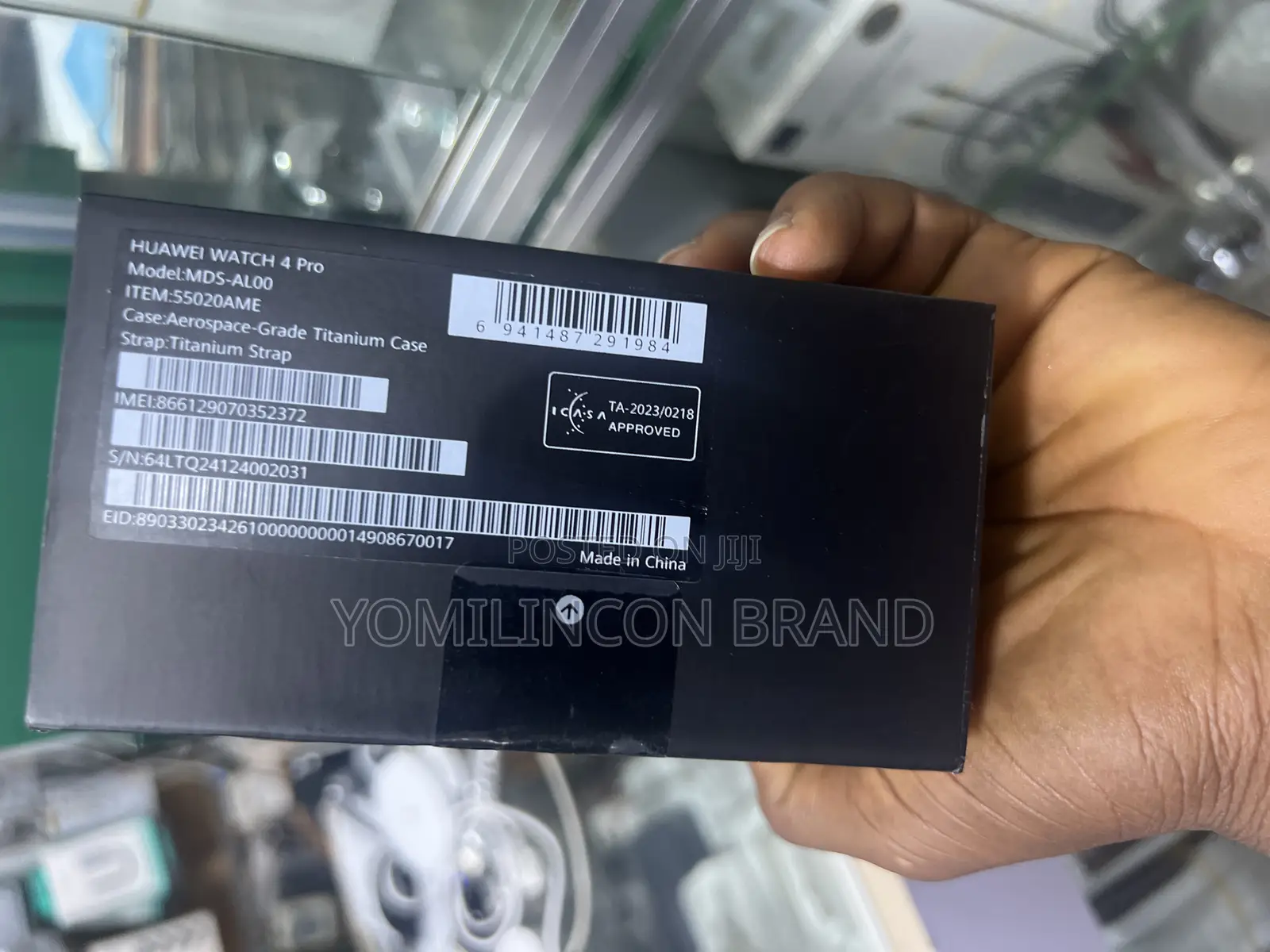 HUAWEI Watch 4 Pro, Space-Class Titanium Alloy Case