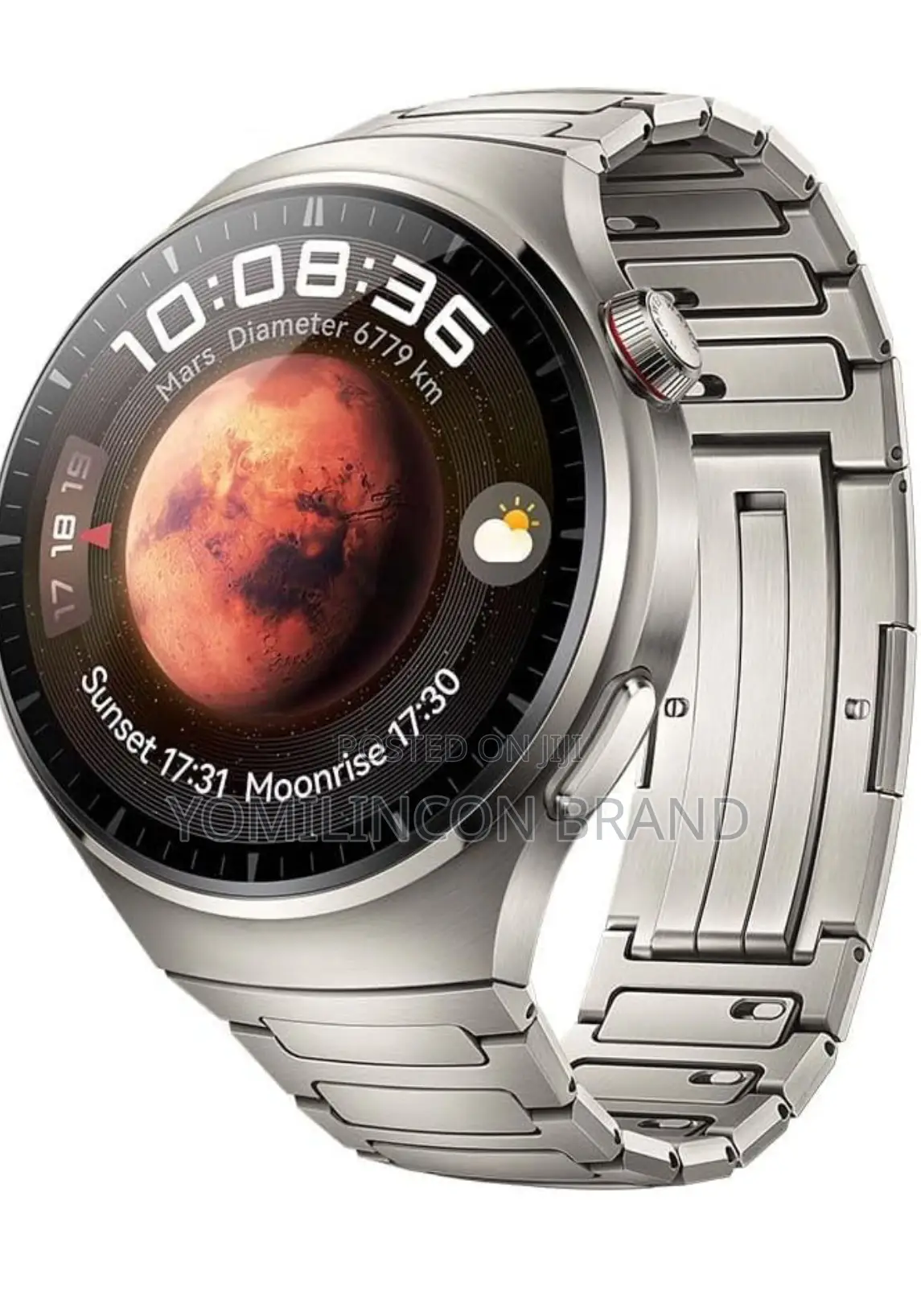 HUAWEI Watch 4 Pro, Space-Class Titanium Alloy Case