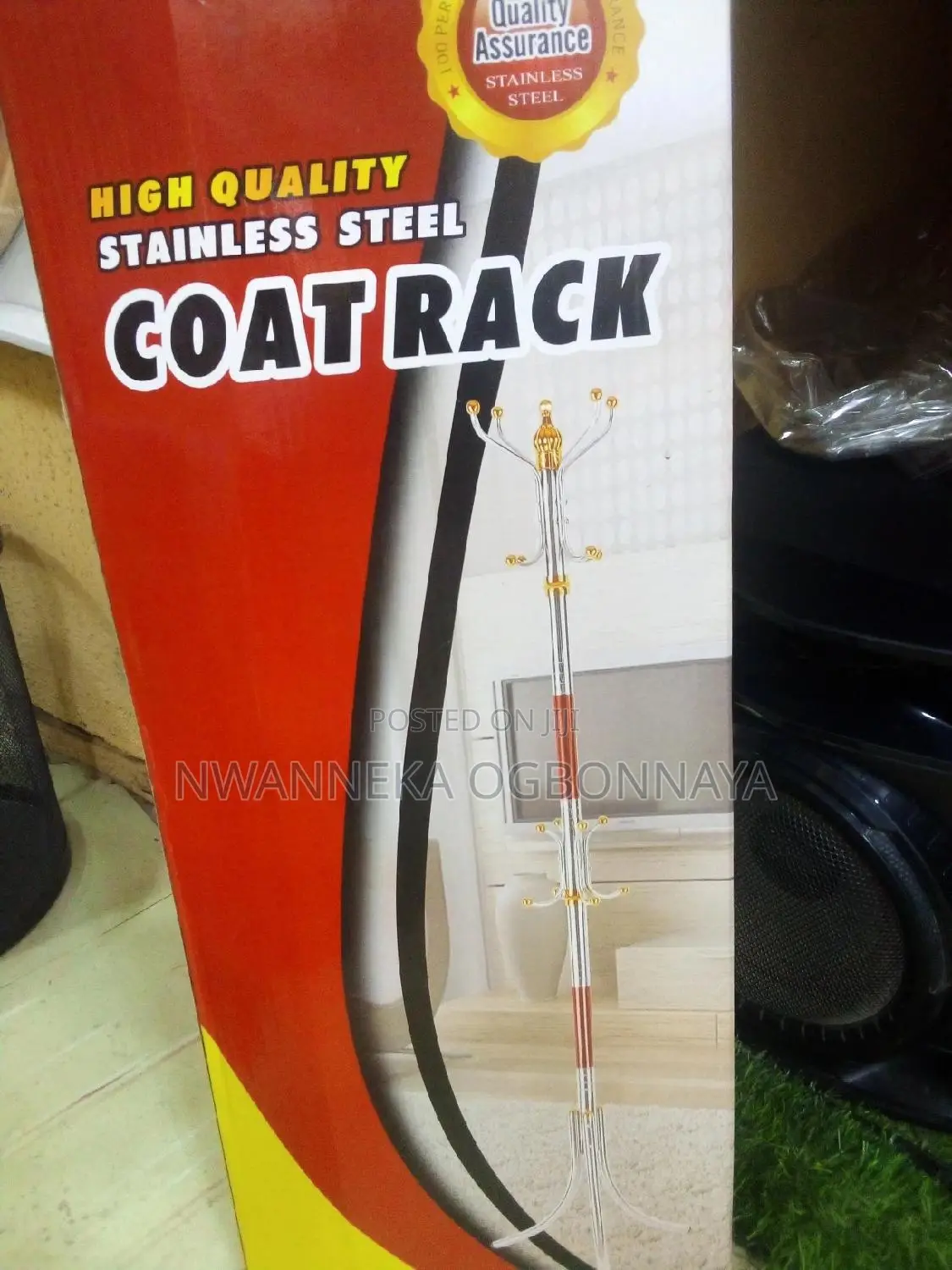 Stainless Jacket Stand Steel Organizer