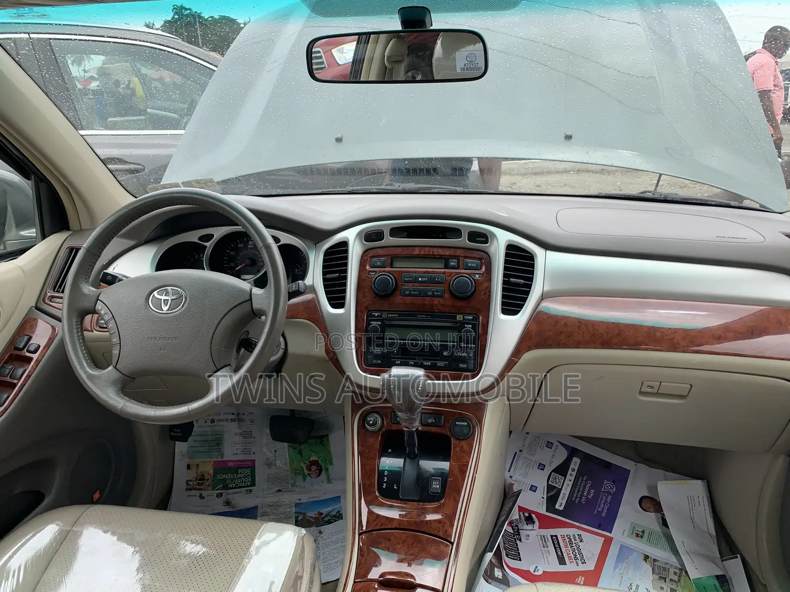 Toyota Highlander Limited V6 2007 Green