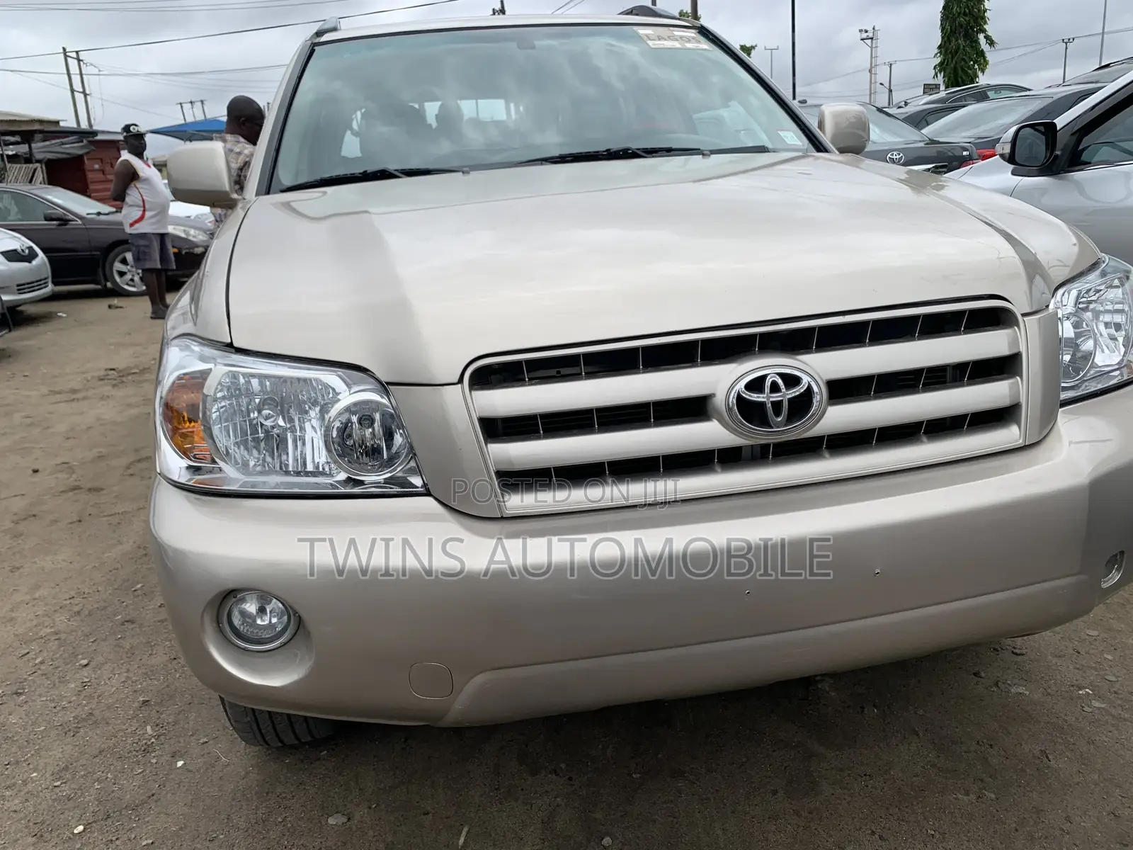 Toyota Highlander Limited V6 2007 Gold