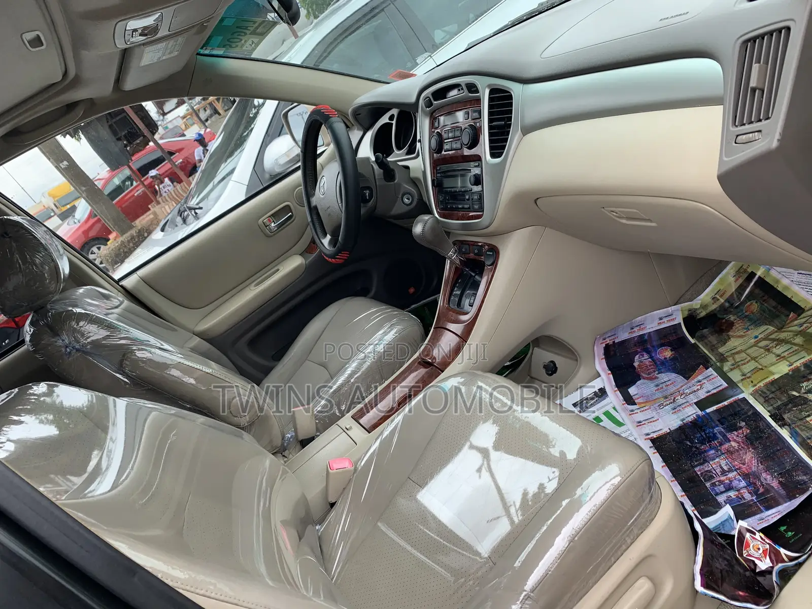 Toyota Highlander Limited V6 2007 Gold