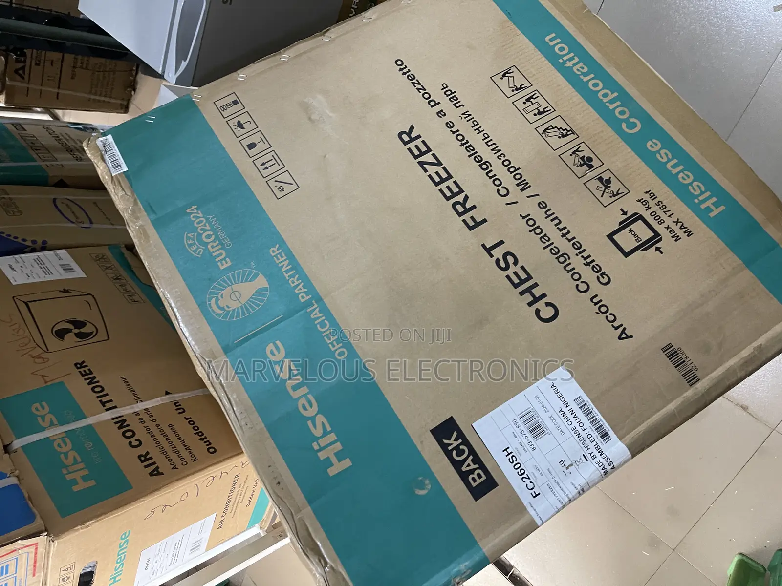 Brand New Hisense 260L Full Copper Engine Chest Freezer