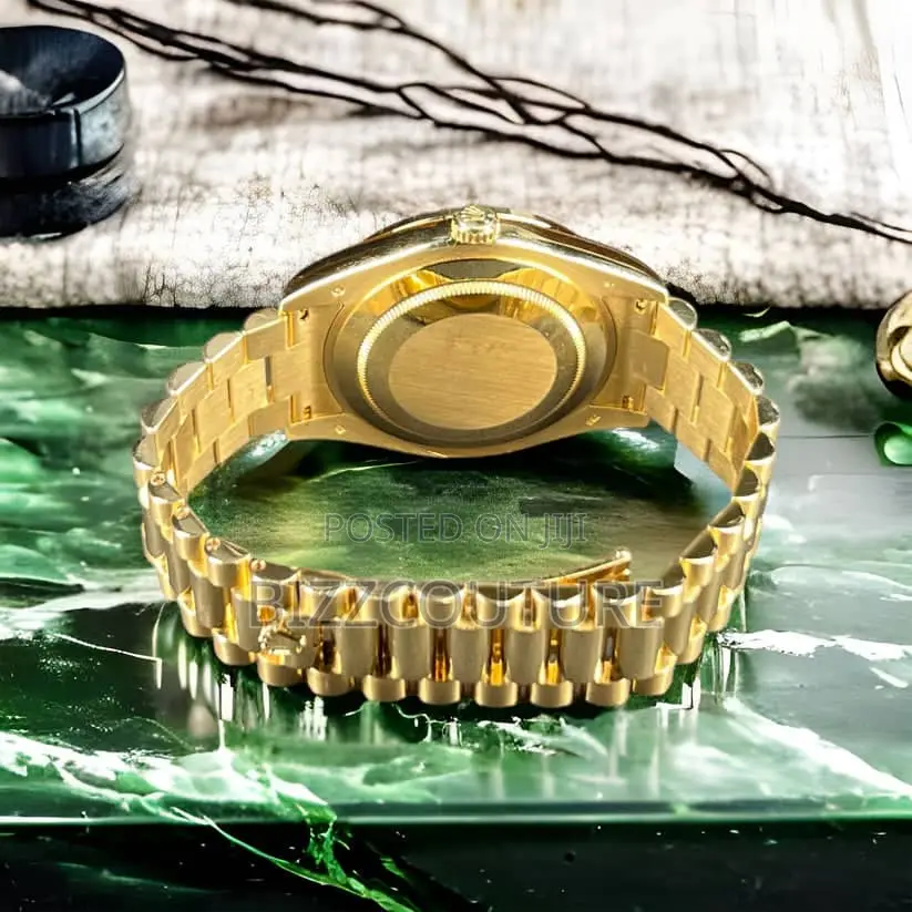 Original Rolex Day-Date Ii President Gold Chain Wattch
