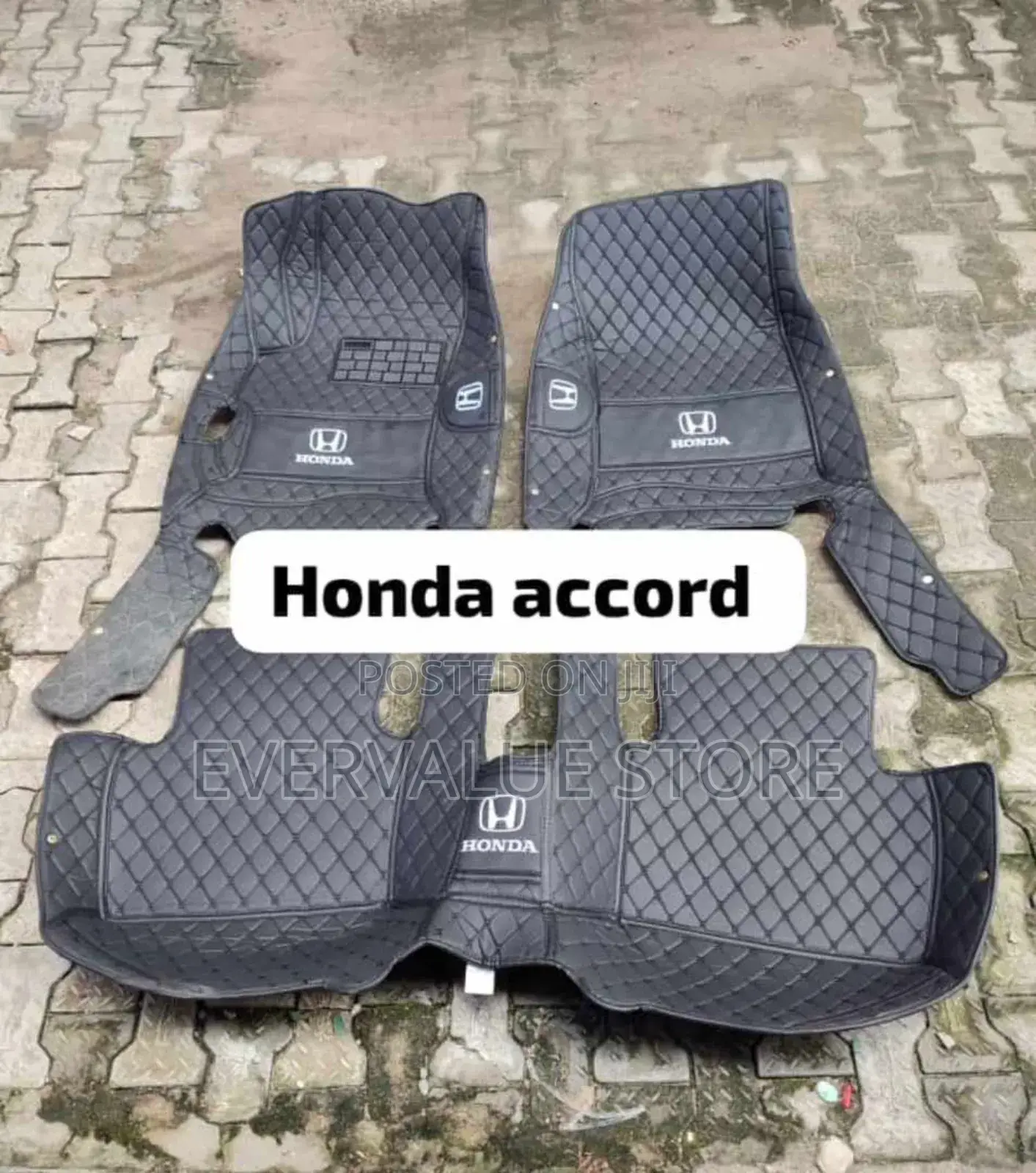 Honda Accord Tile Customized Floor Mat With Logo