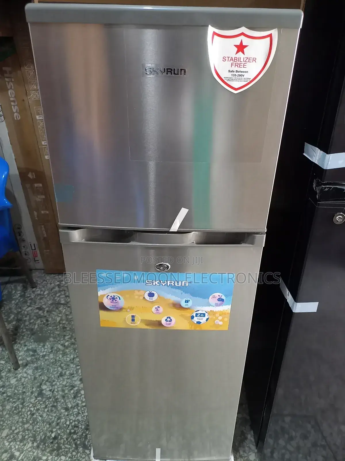 Skyrun Stabiliser Free Standing Fridge 3 Years Warranty