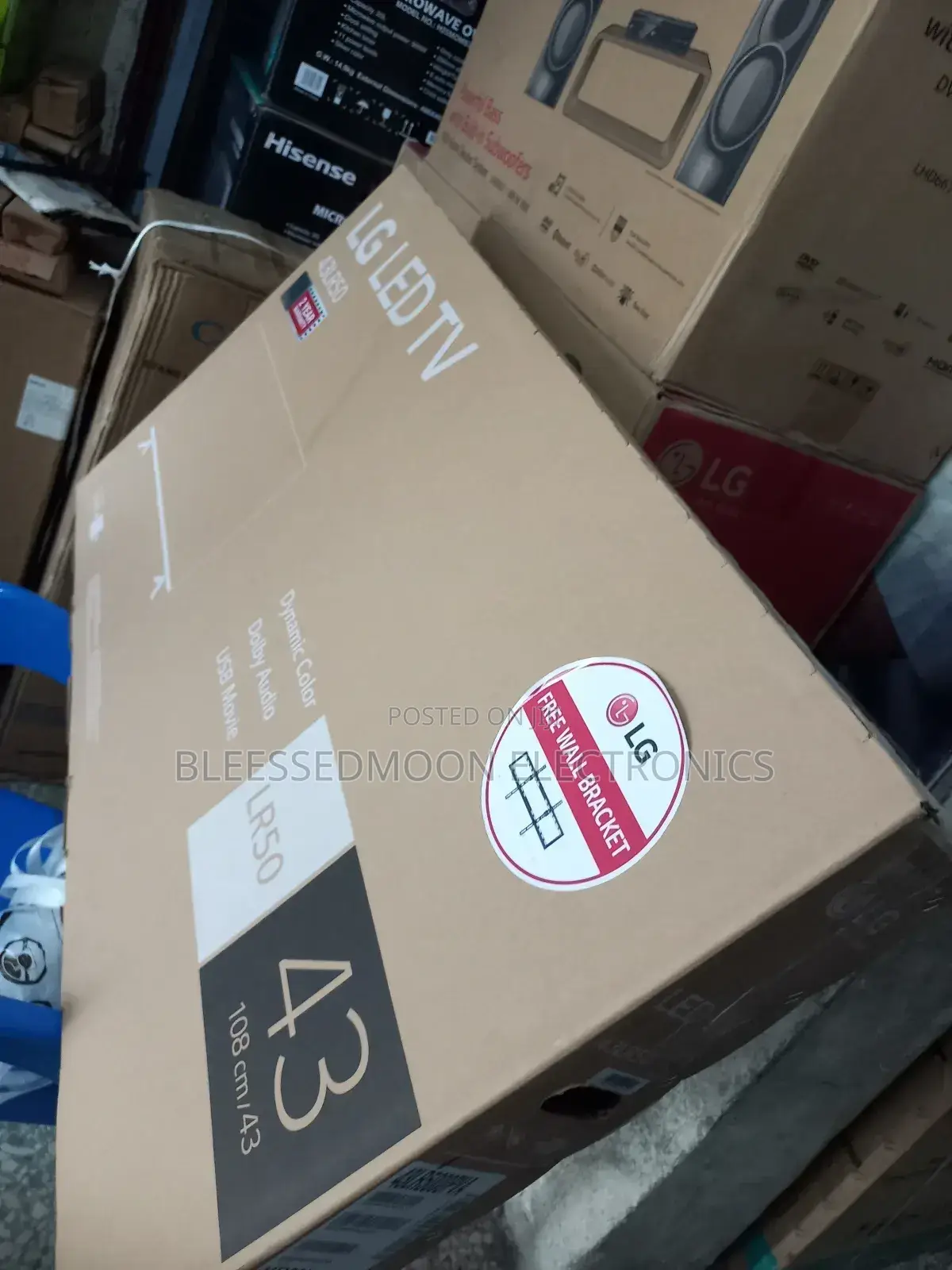 LG Inverter Television 43 Inches Frame Less Body 2 Years G