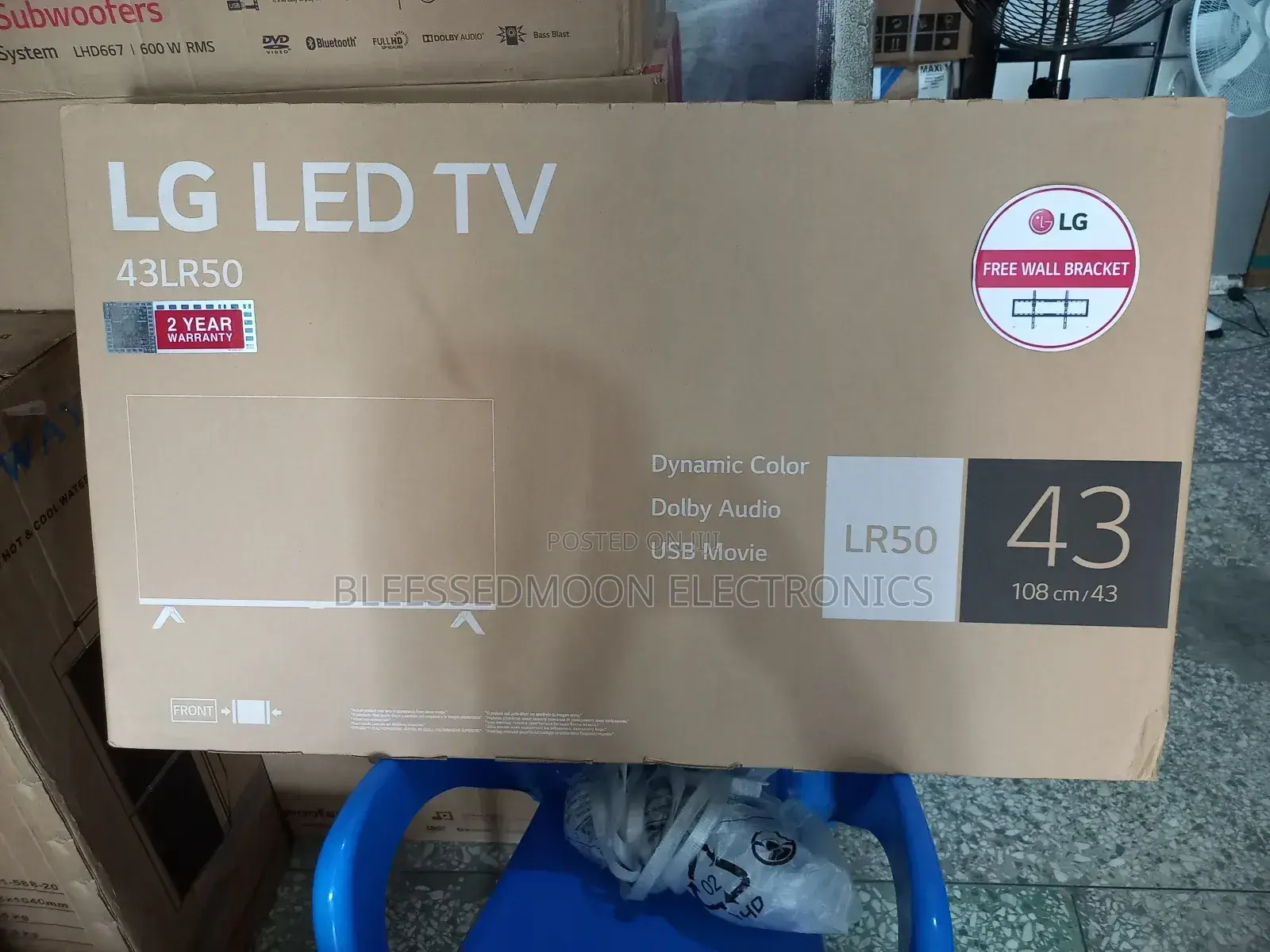 LG Inverter Television 43 Inches Frame Less Body 2 Years G