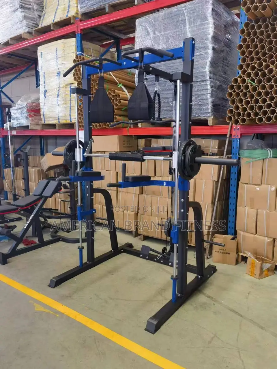 Brand New Imported Squat Rack With 150kg Weight