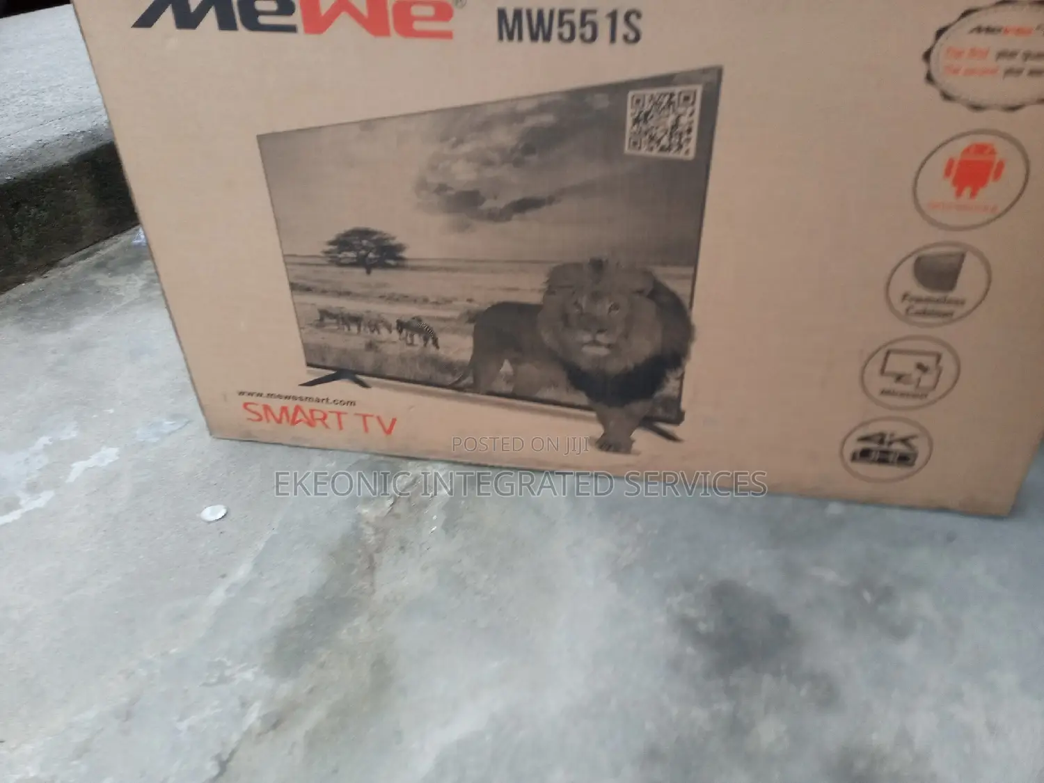 Mewe 55inches Smart TV