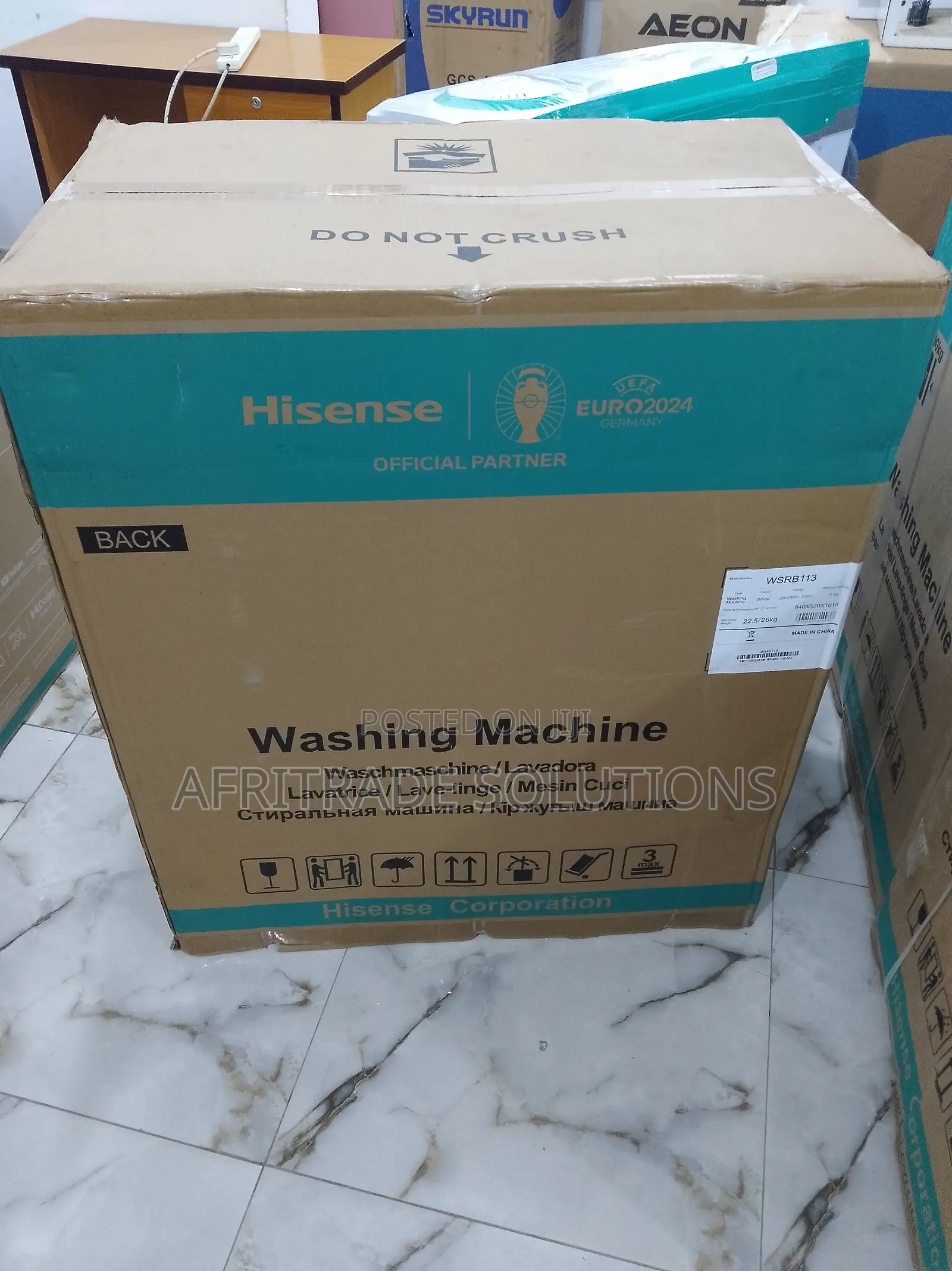 New 11kg Hisense Twin Tub Washing Machine