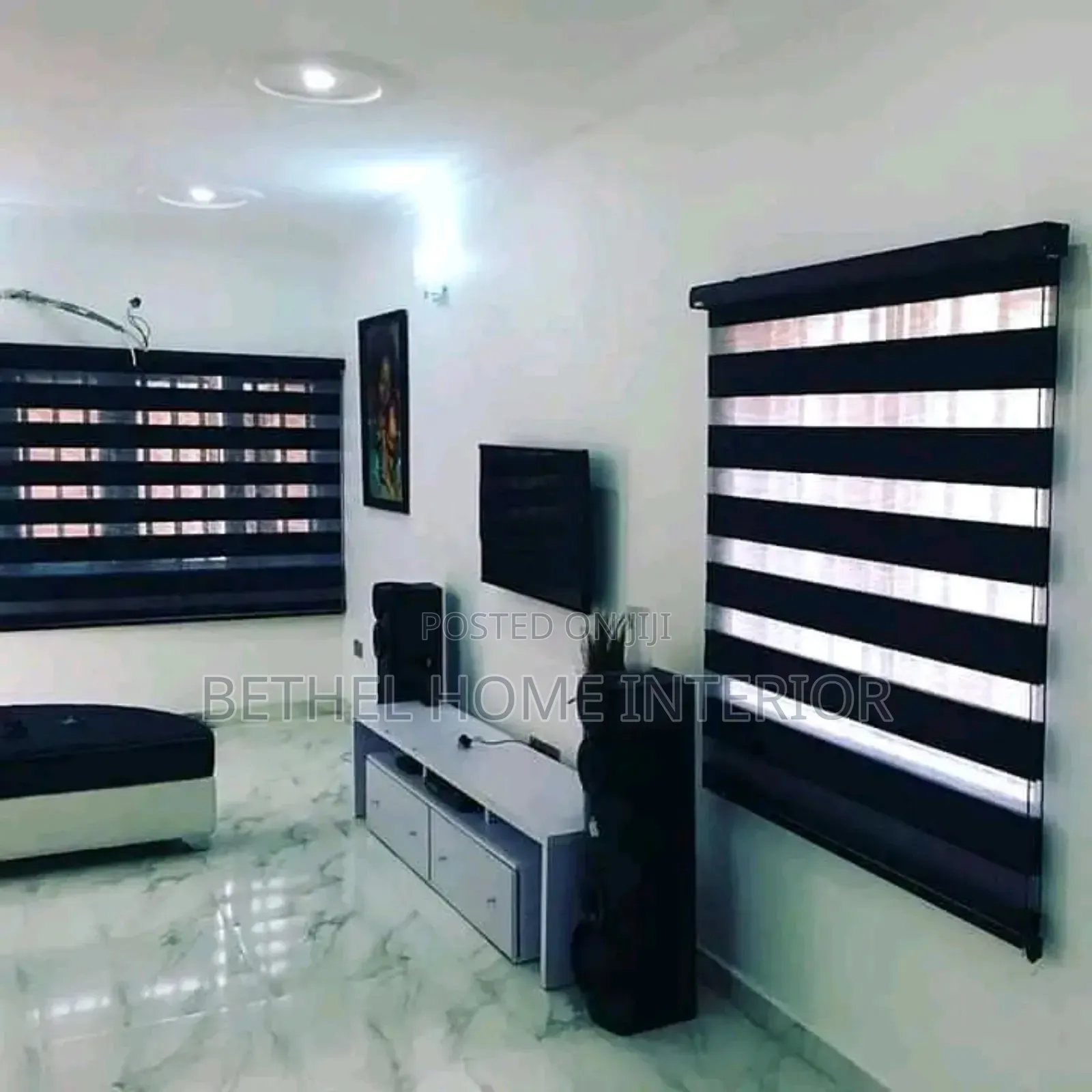 Black Color Quality Window Blind