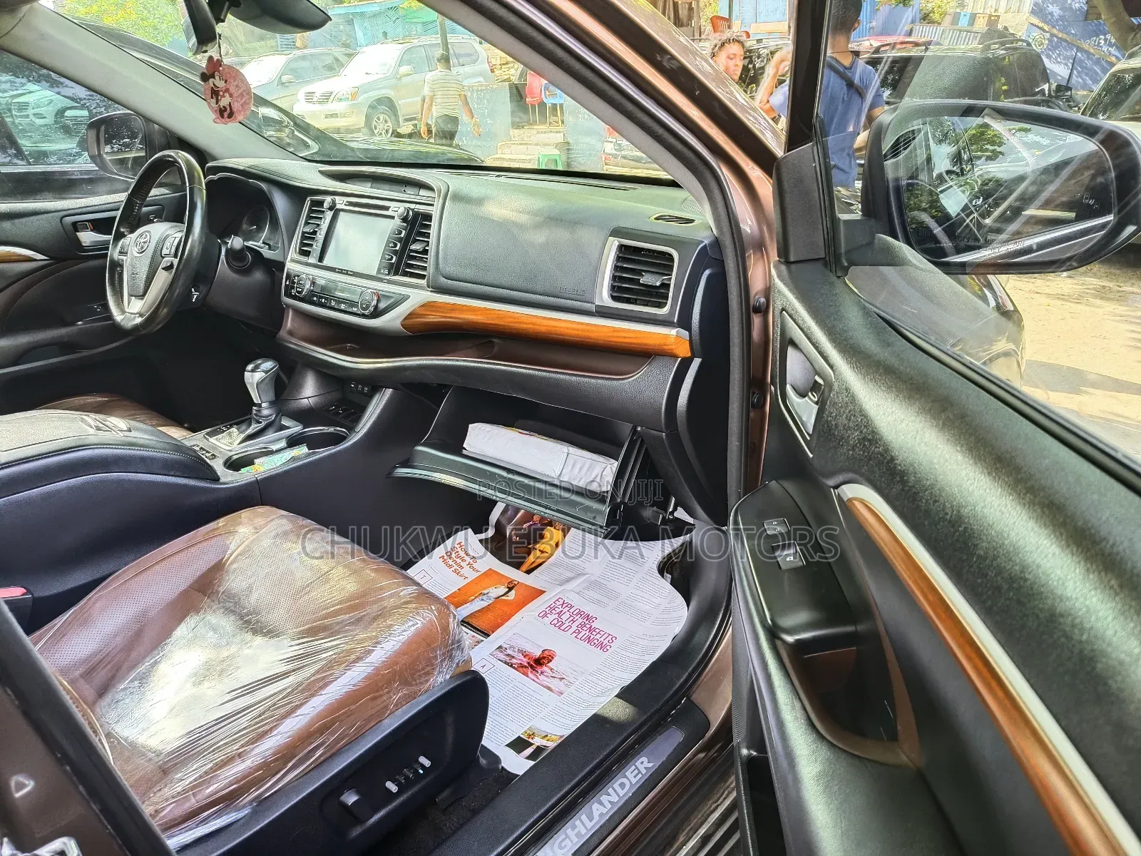 Toyota Highlander Limited Platinum 2019 Brown
