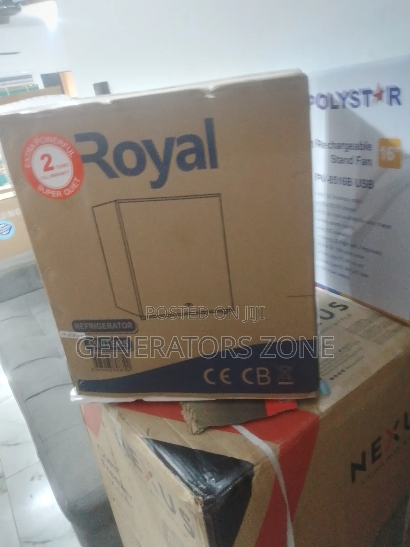 Extra Powerful 45L Royal Bedside Refrigerator Rref55bf