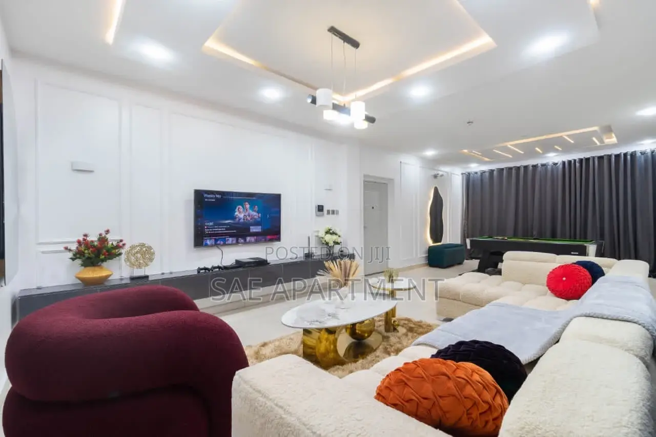 Newly Furnished Three Bedroom Apartment, Ikate Lekki Lagos
