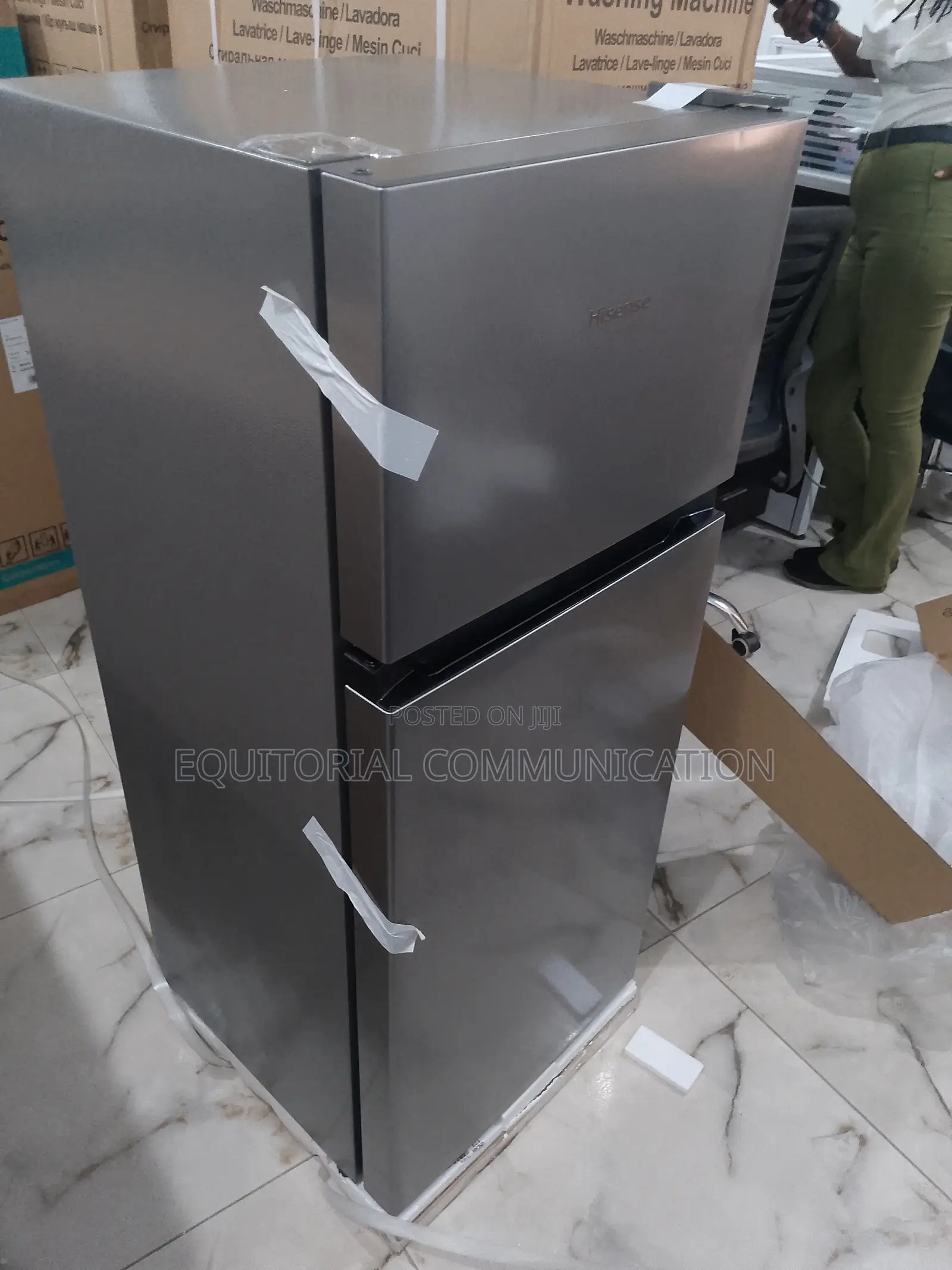 Best Price Hisnse 124litres Double Door 