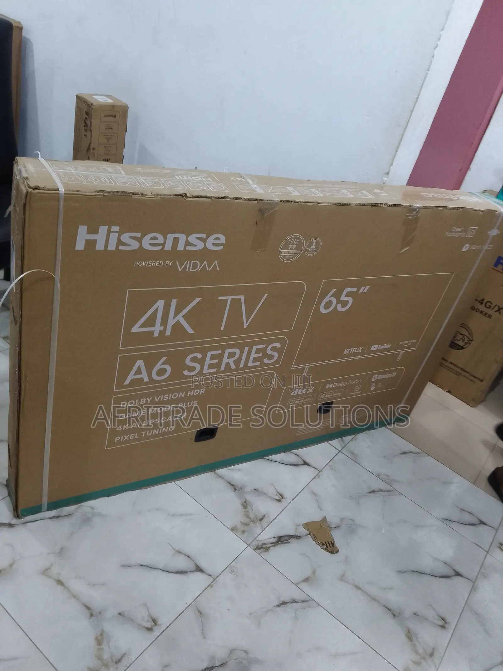 Efficient Hisense 65" Uhd Smart TV