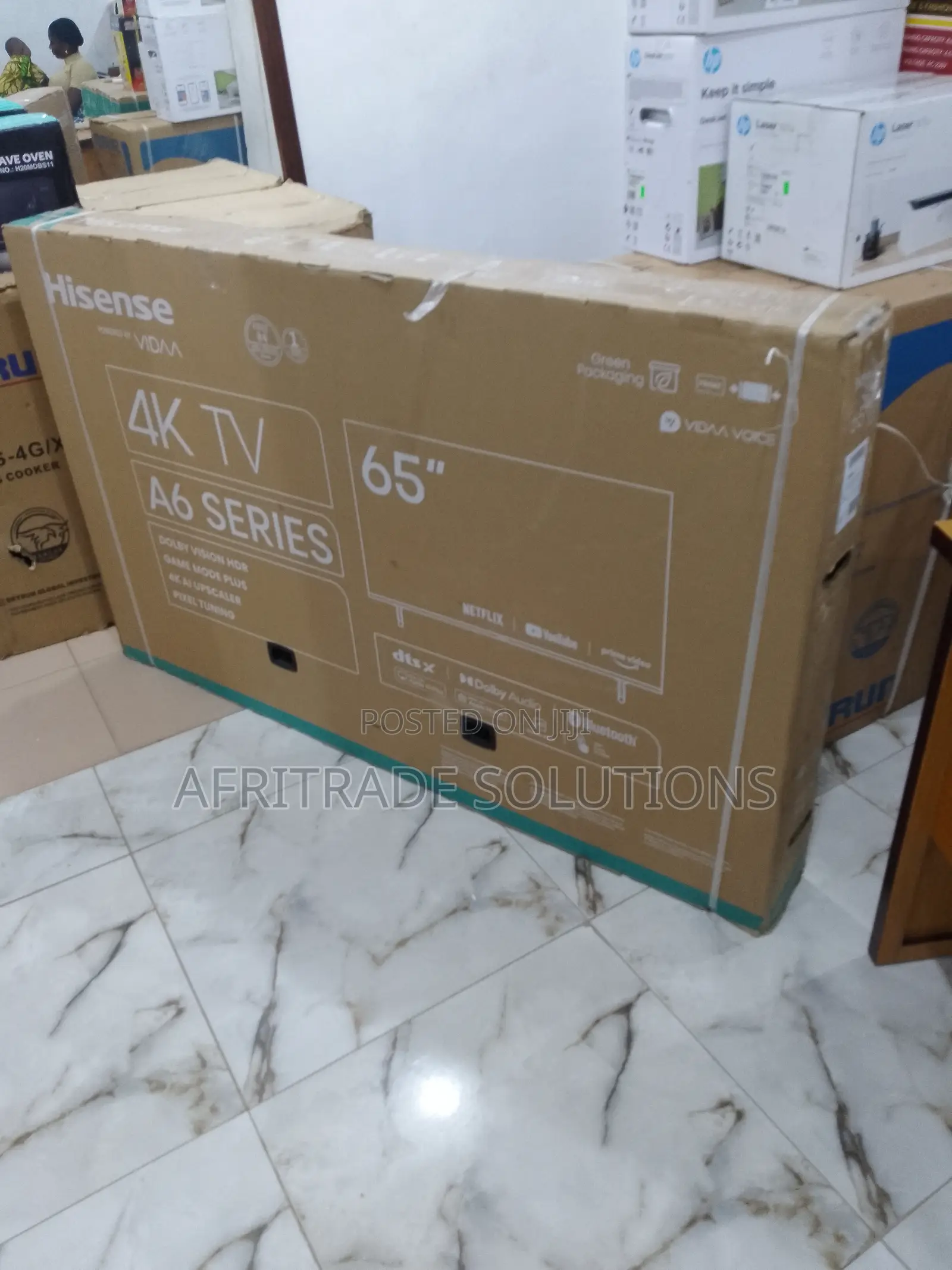 Hisense 65" Uhd Smart Tv- HDR