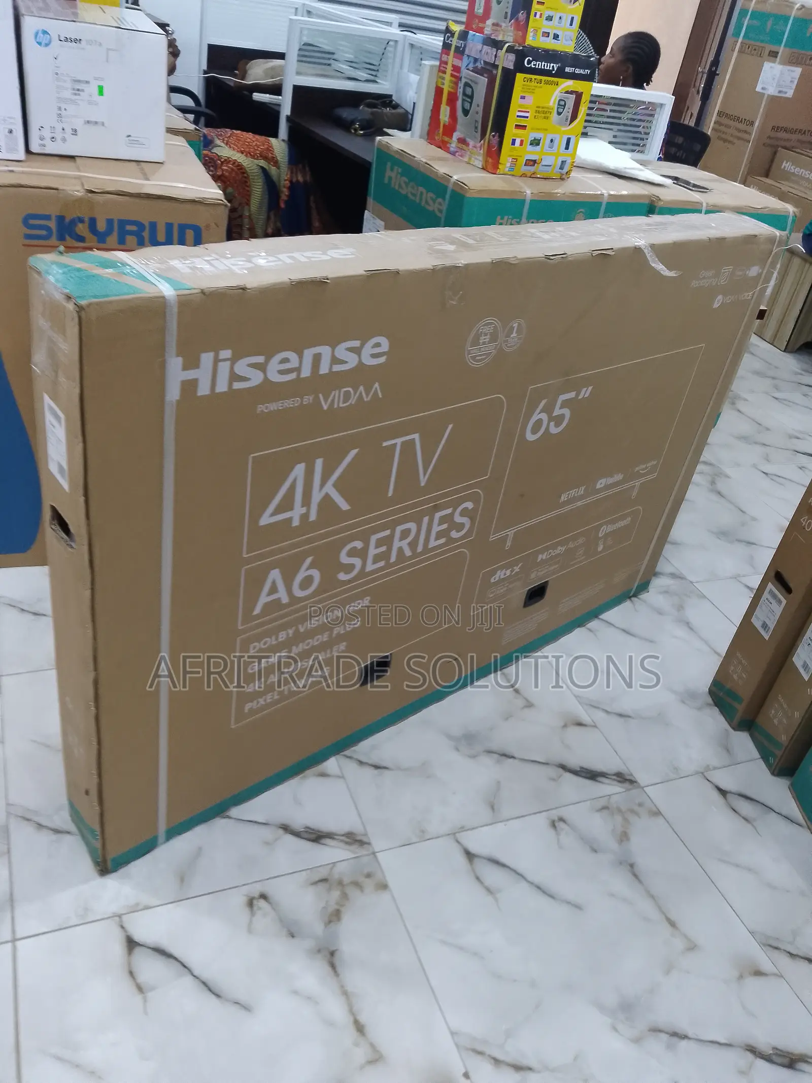 New 65 Inches Hisense A6series Smart TV