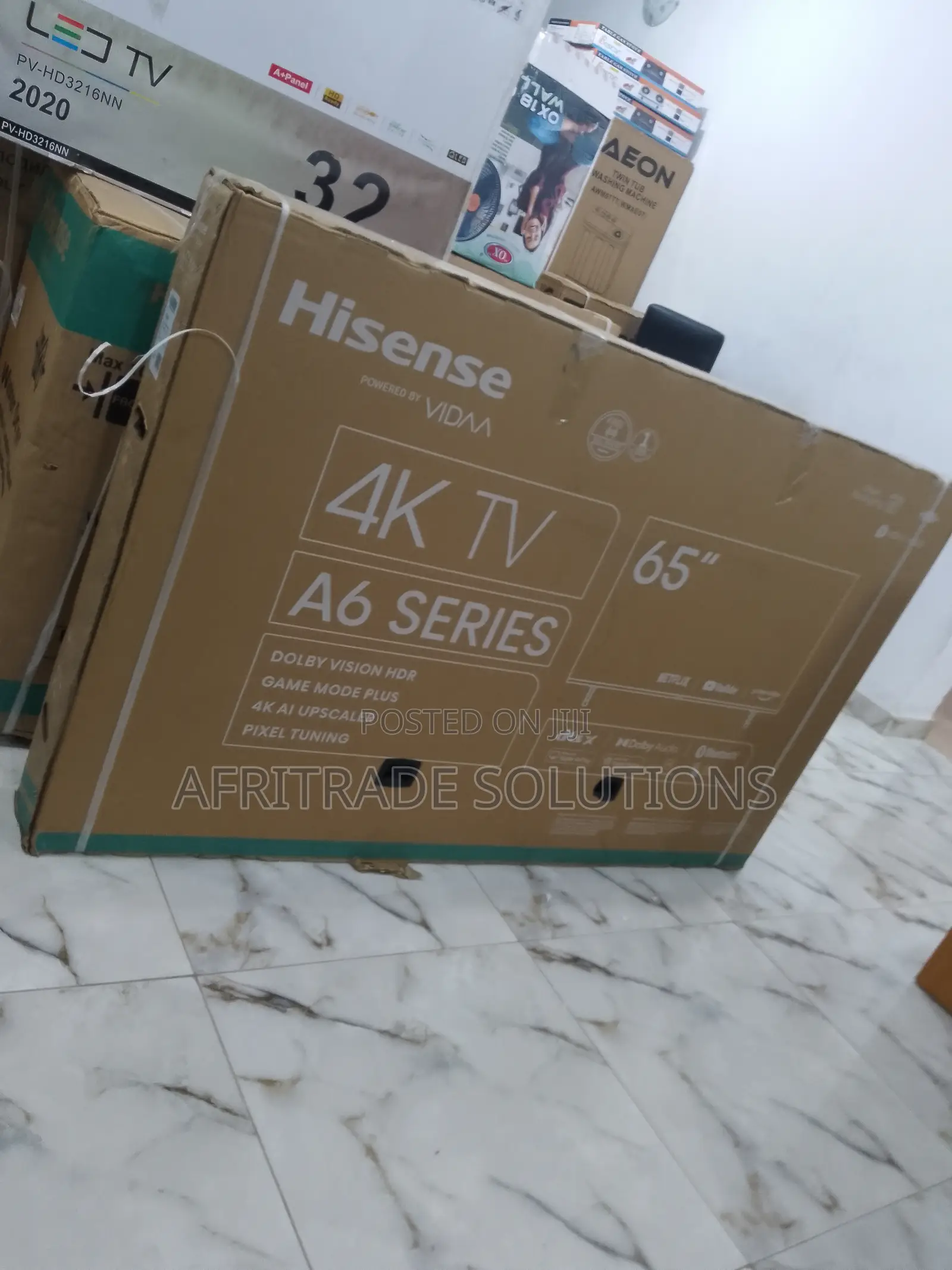 Quality 65 Inches Hisense A6series Smart TV