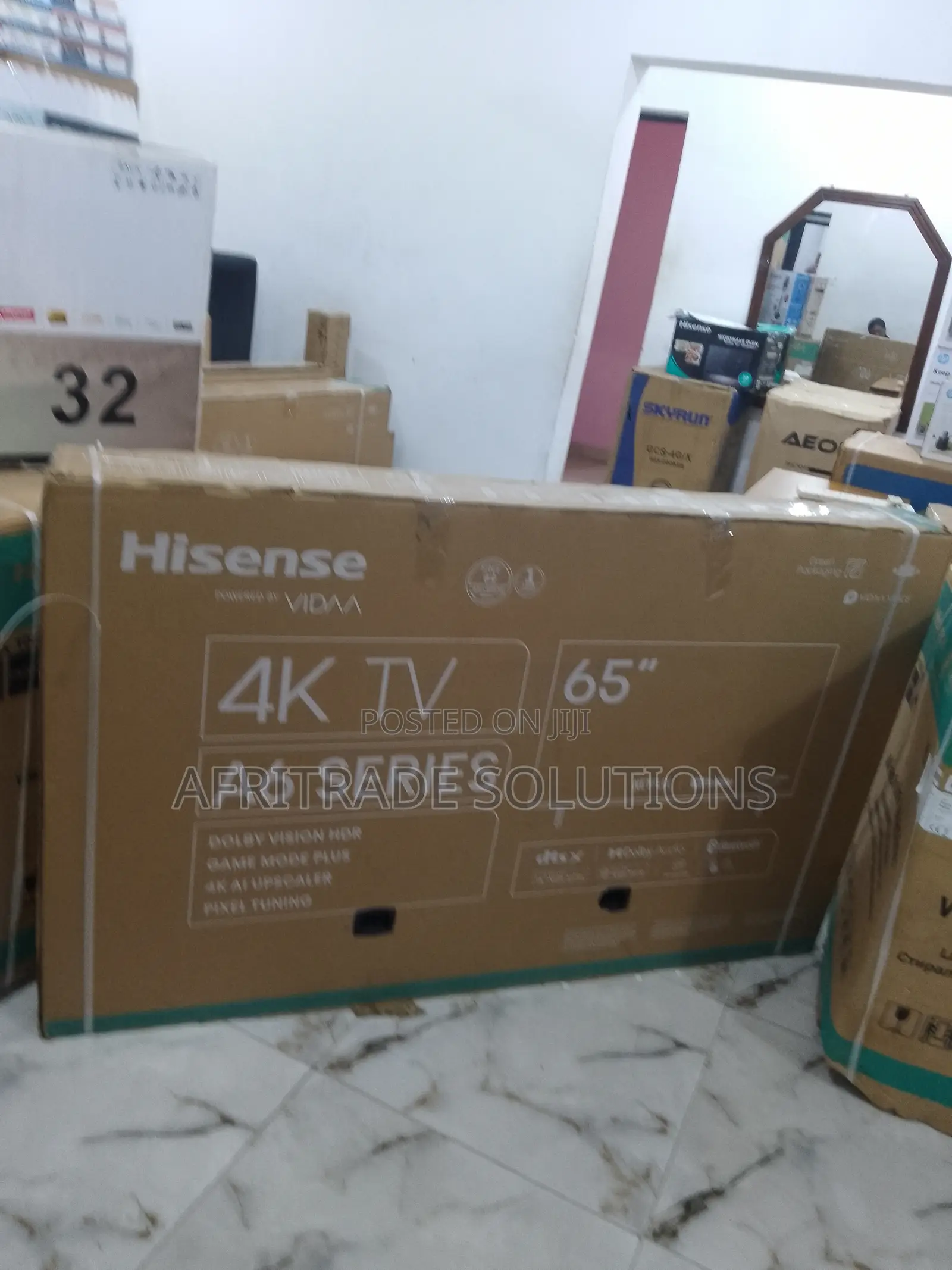 65 Inches Hisense A6series Ultra Hd Smart TV