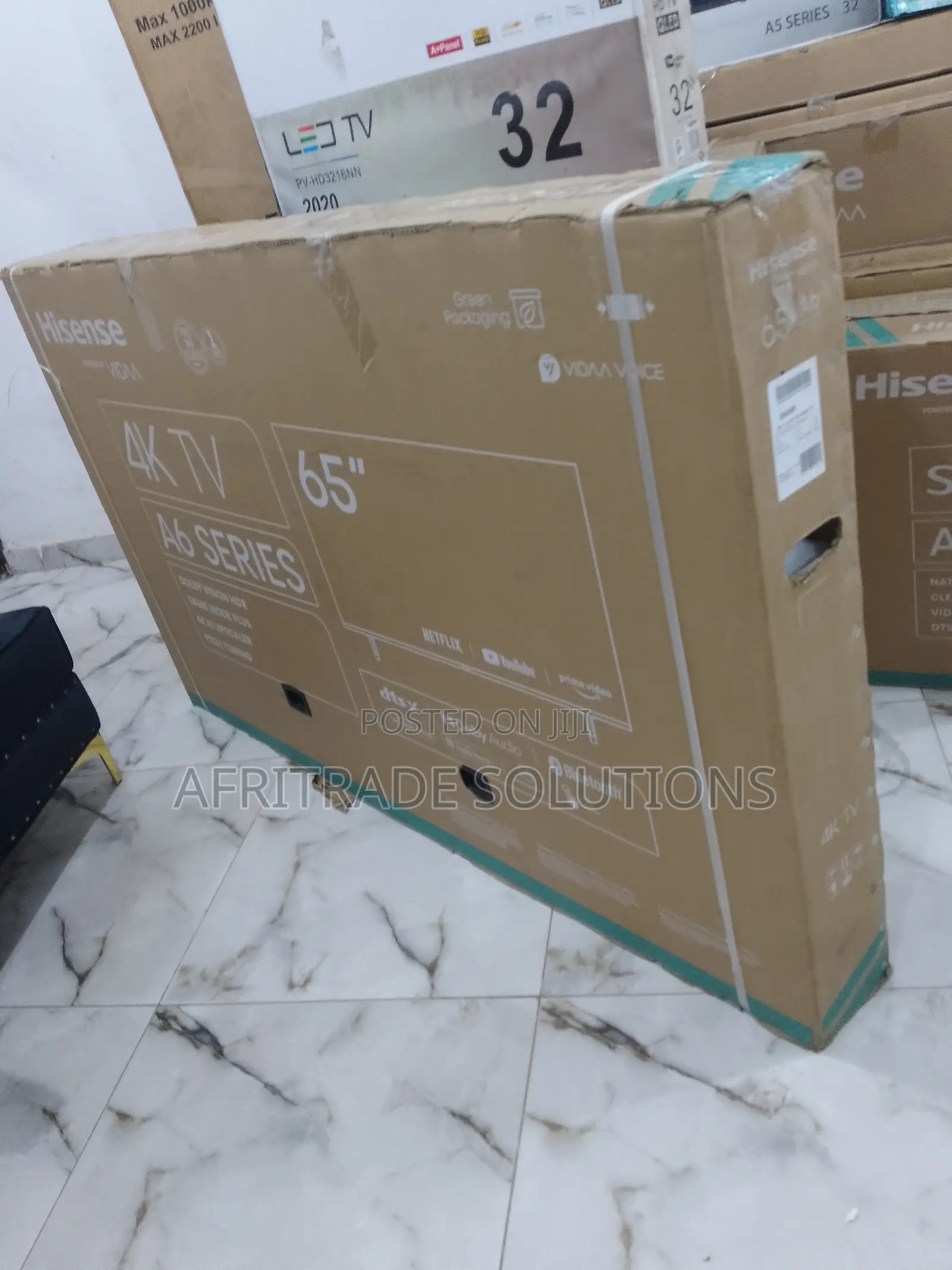 65 Inches Hisense A6series HDR Smart TV